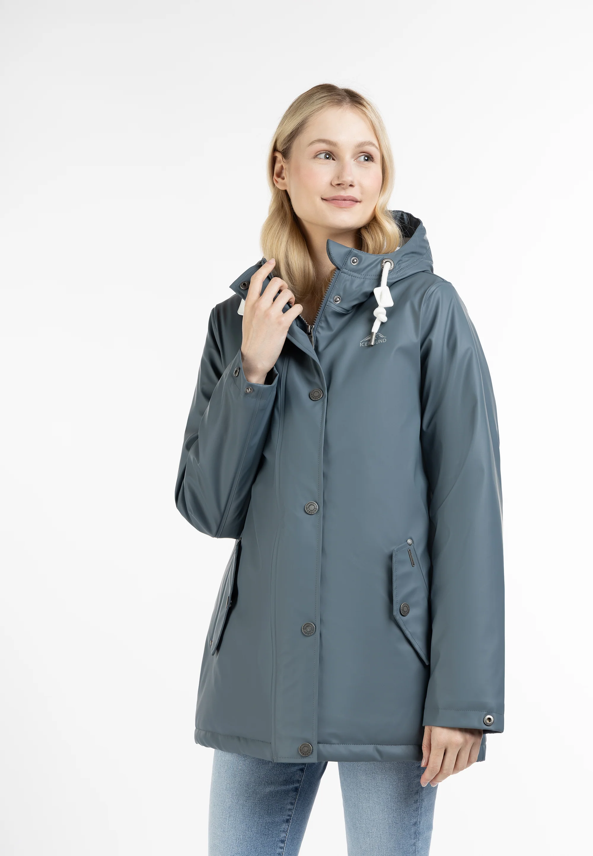 ICEBOUND Women's Padded Rain Jacket - Image 3