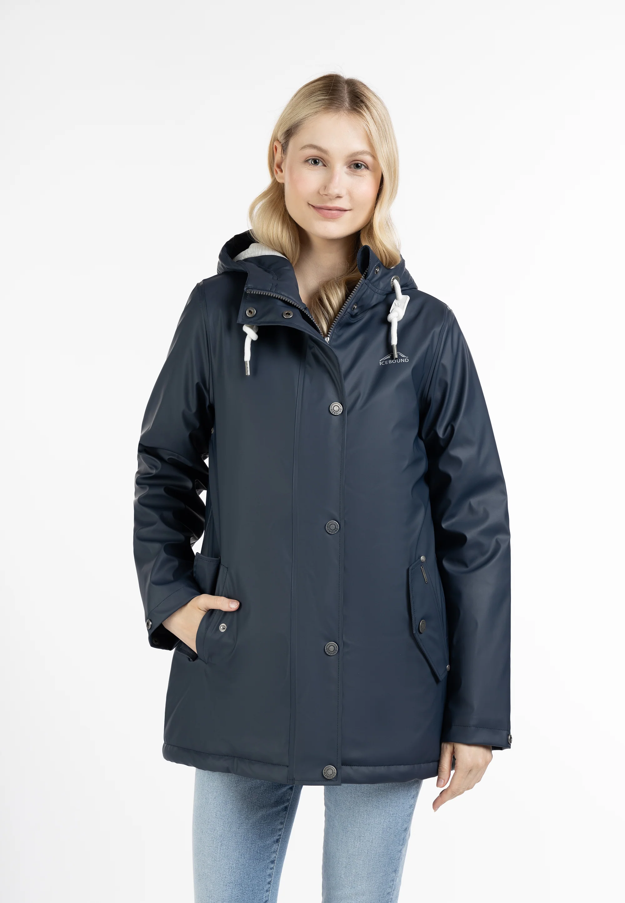 ICEBOUND Women's Padded Rain Jacket - Image 8