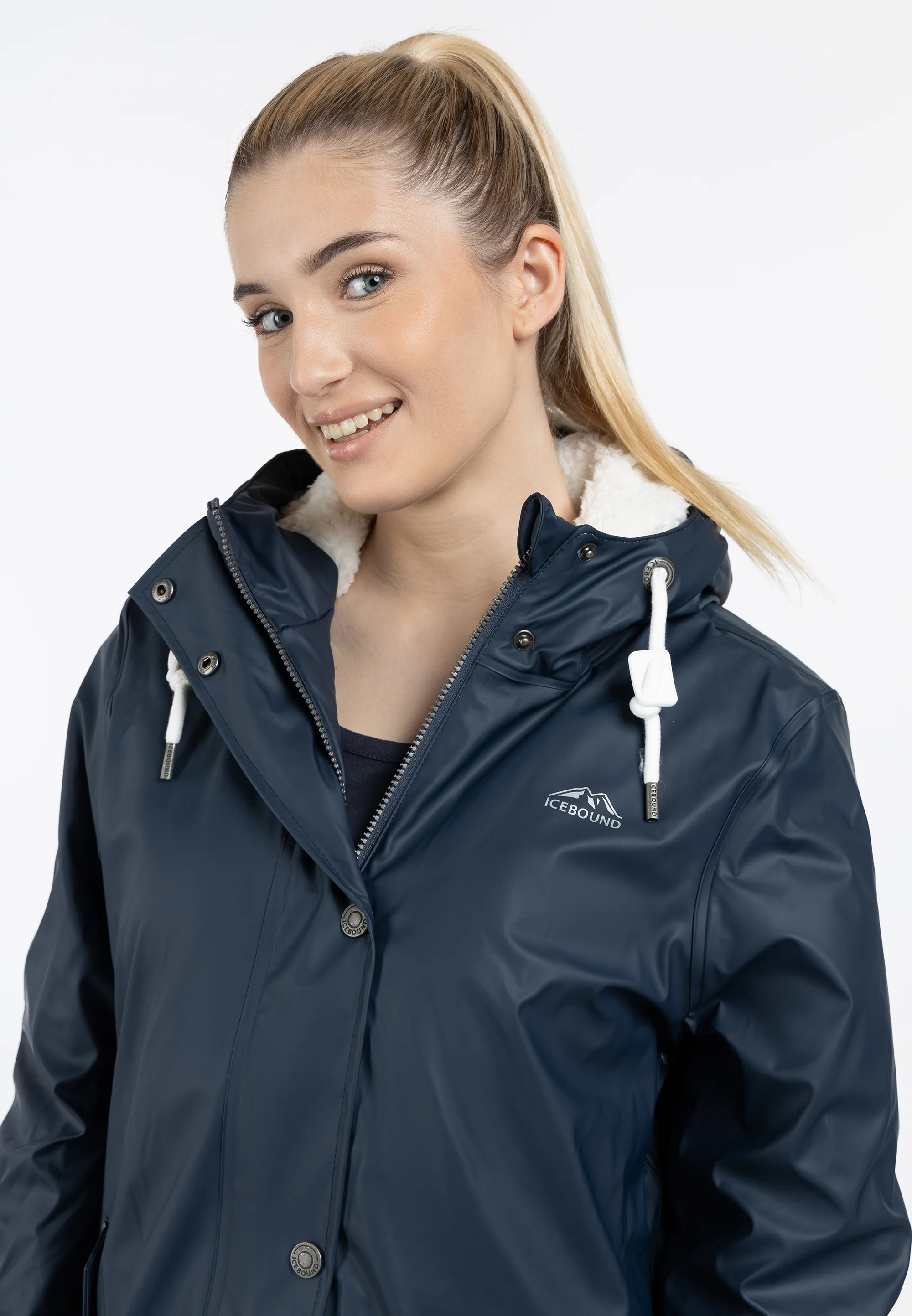 ICEBOUND Women's Rain Jacket With Teddy Lining - Image 10
