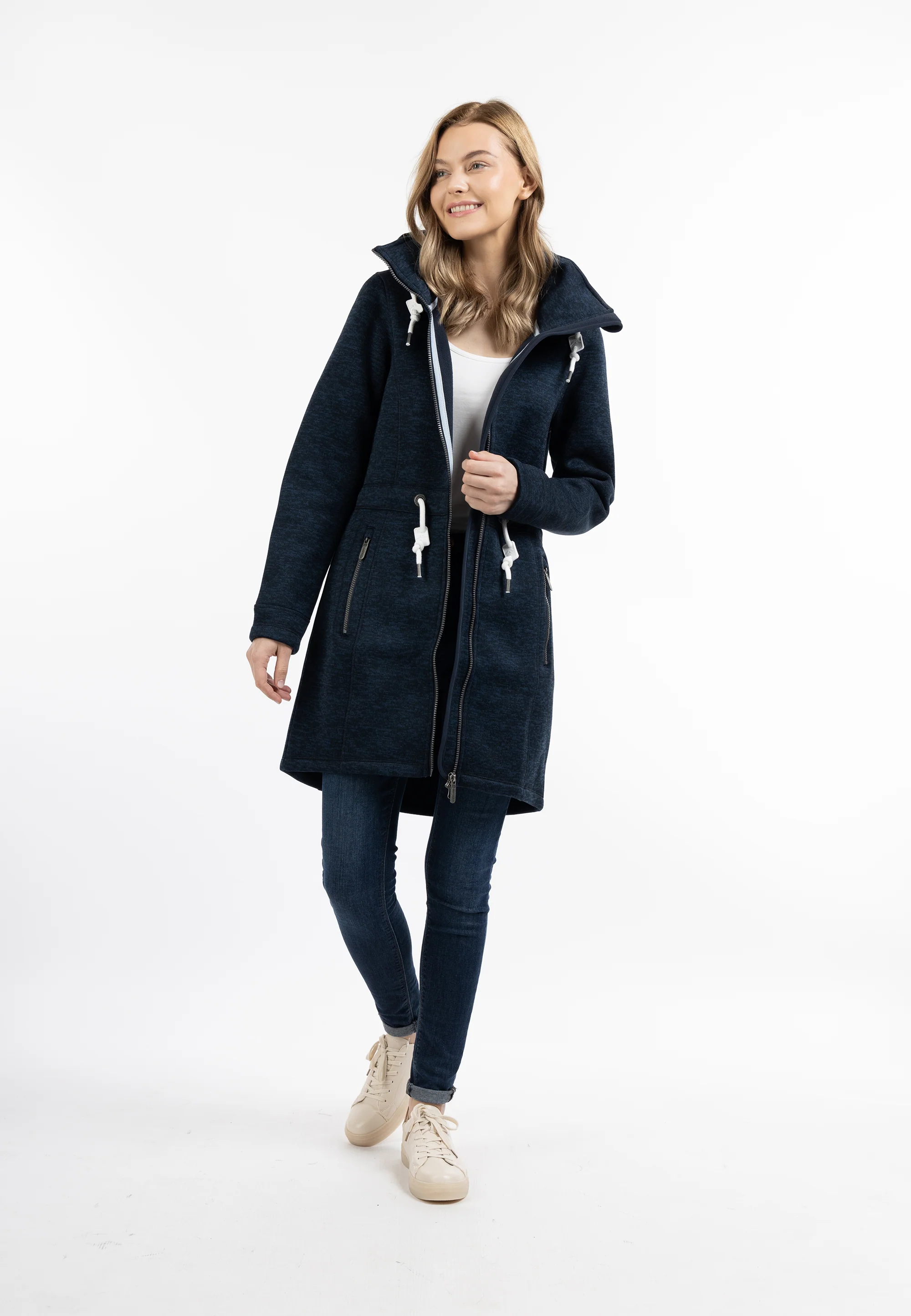 ICEBOUND Women's Knit Fleece Coat - Image 6