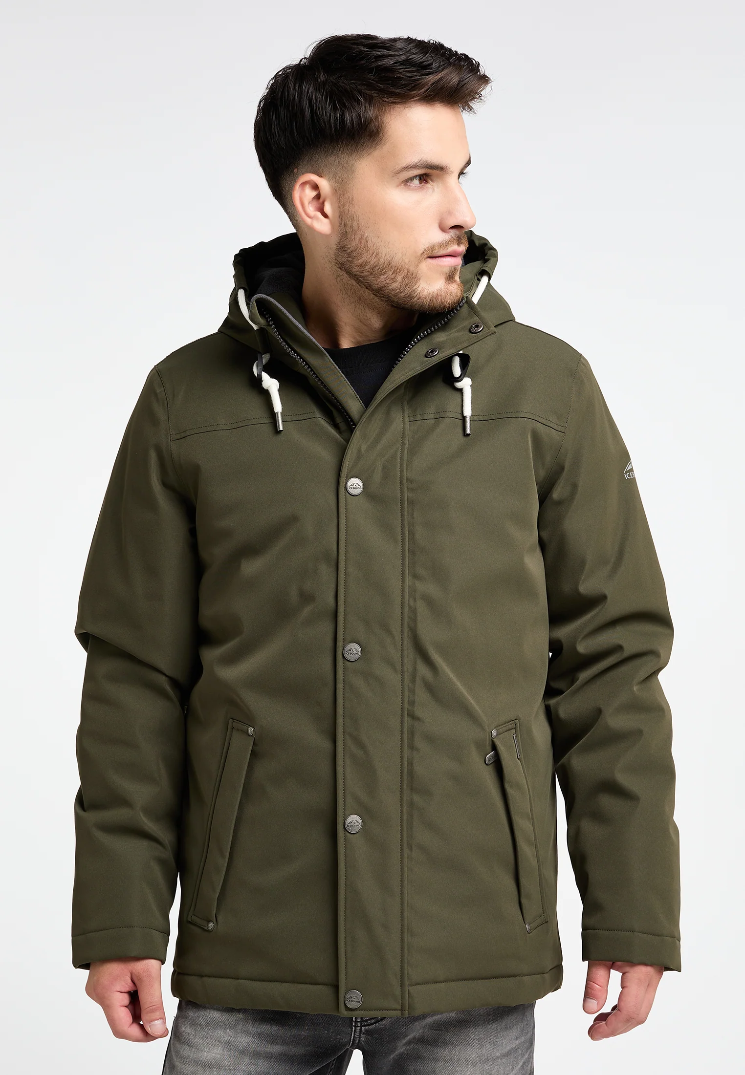 ICEBOUND Men's Padded Winter Jacket - Image 3