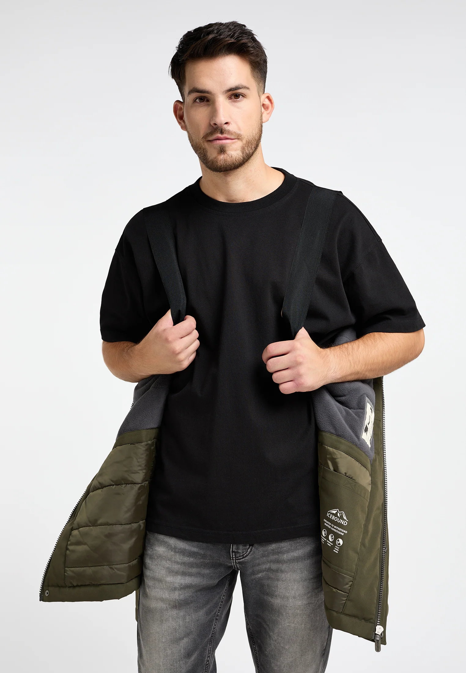 ICEBOUND Men's Padded Winter Jacket - Image 5