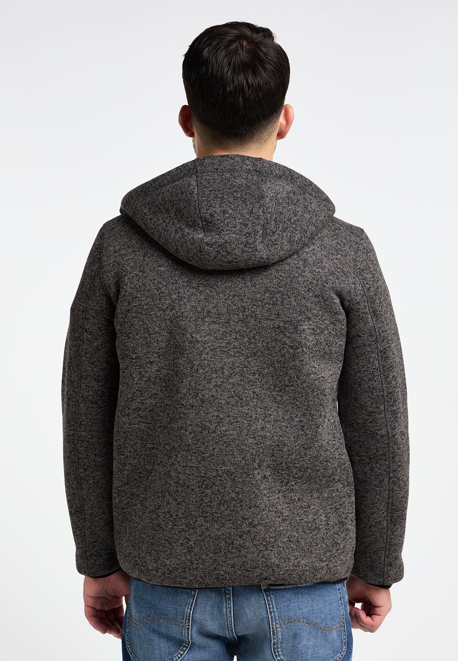 ICEBOUND Men's Knitted Fleece Blouson Jacket - Image 4