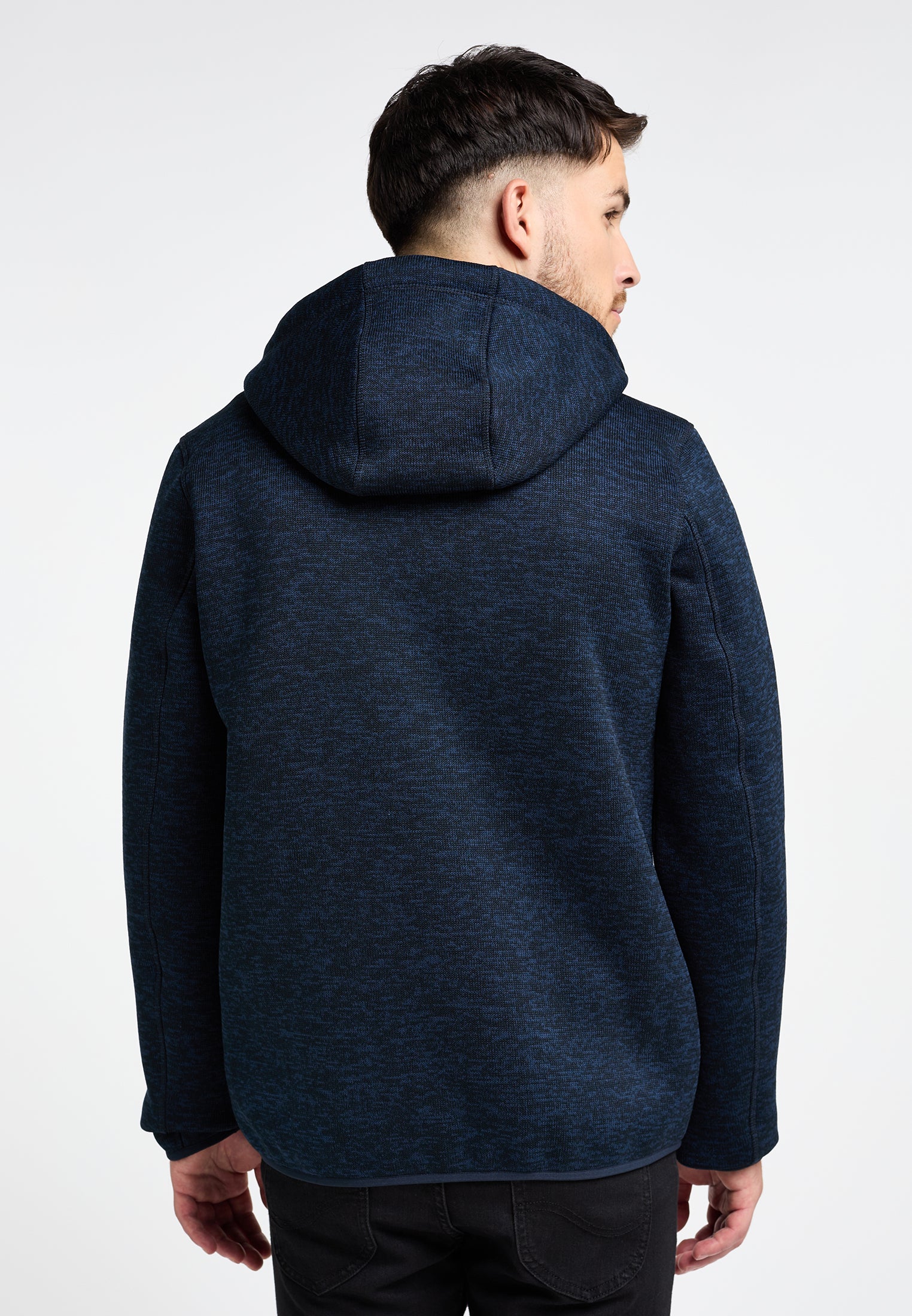 ICEBOUND Men's Knitted Fleece Blouson Jacket - Image 9