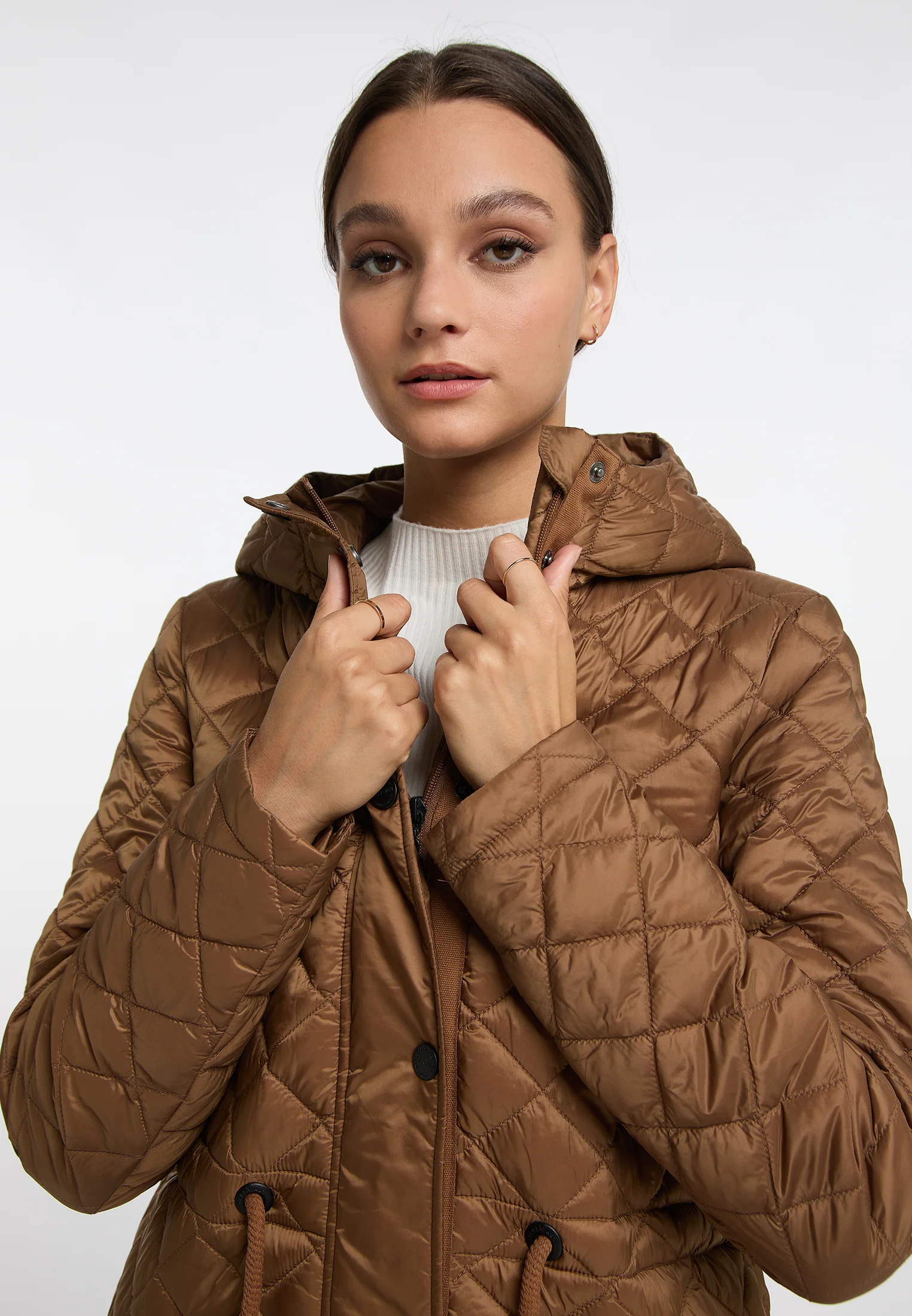DreiMaster Klassik Women's Transitional Coat With Light Padding - Image 15