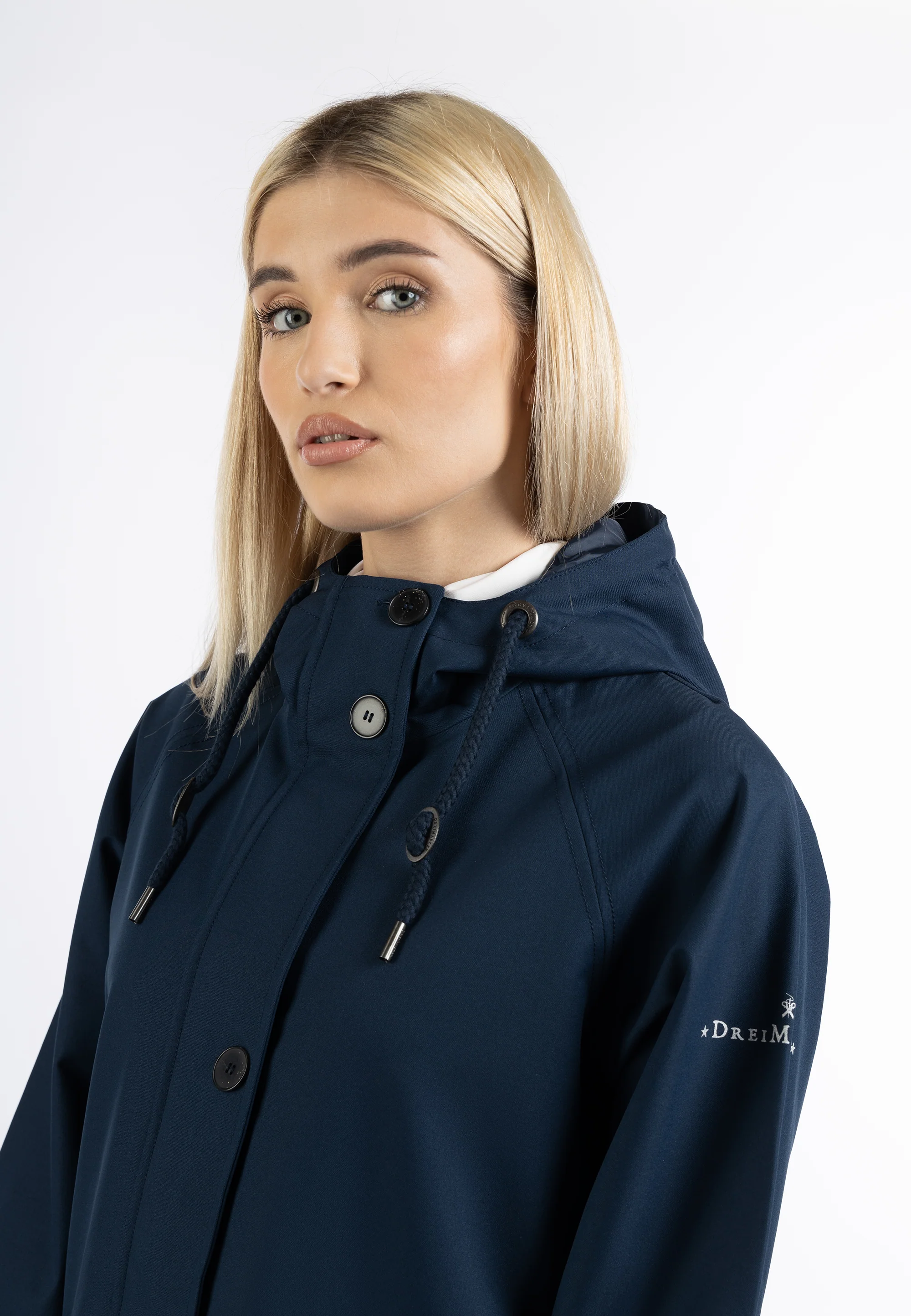 DreiMaster Klassik Women's Raincoat Recycled Material - Image 4