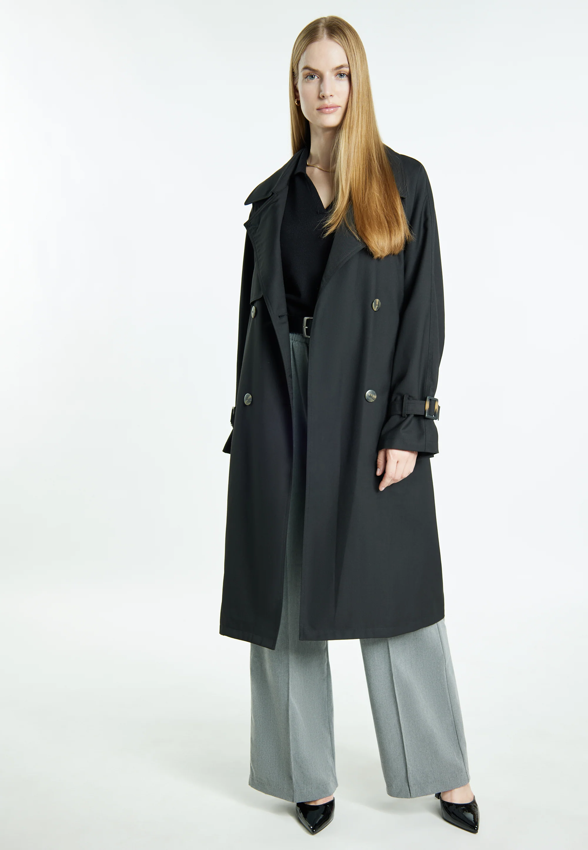 DreiMaster Klassik Women's Trench Coat
