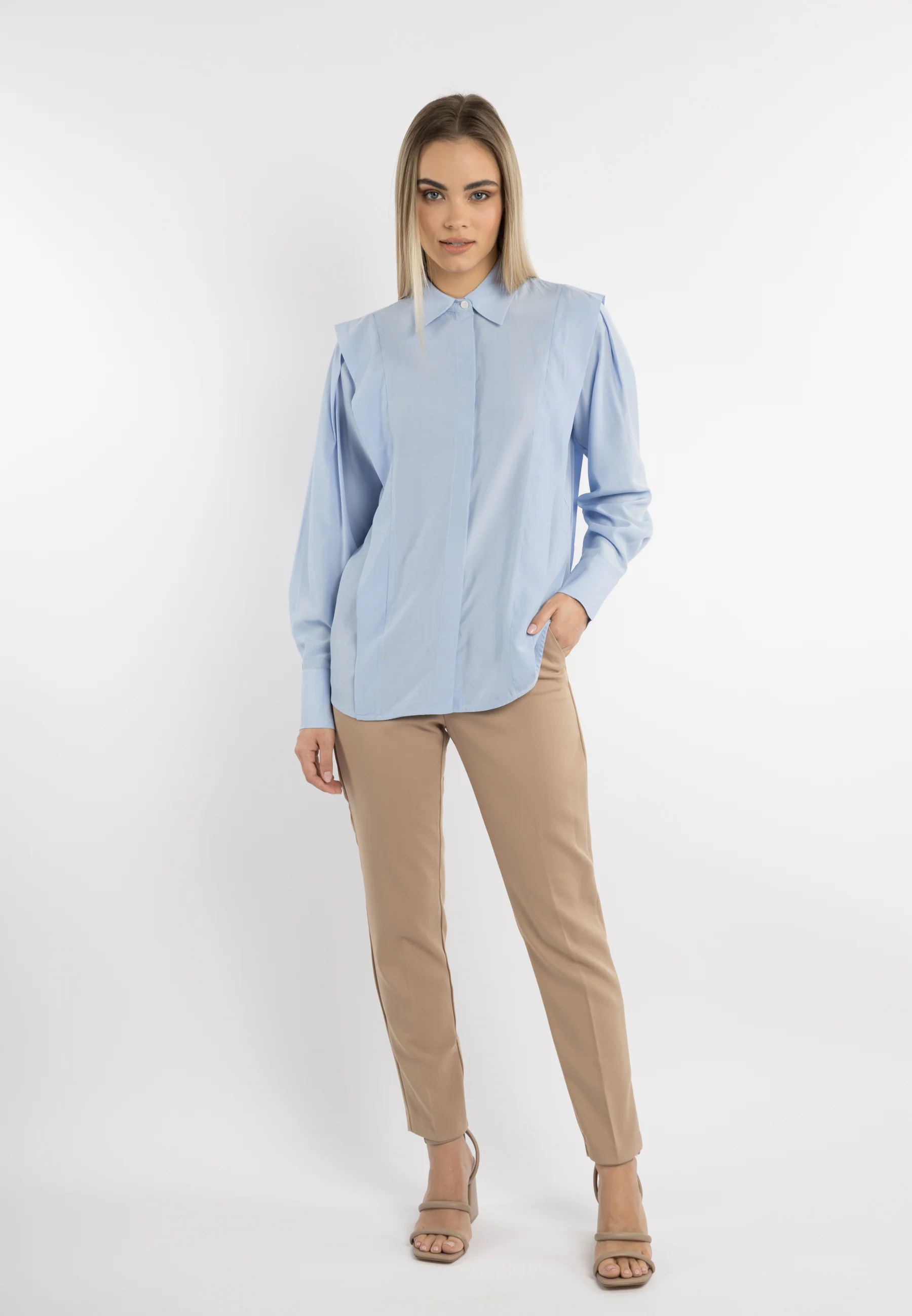 DreiMaster Klassik Women's Long Sleeve Blouse - Image 6