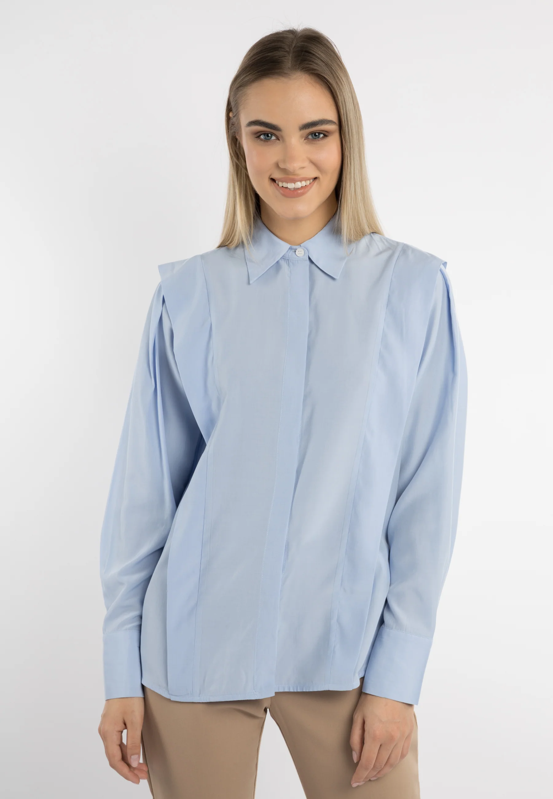DreiMaster Klassik Women's Long Sleeve Blouse - Image 8