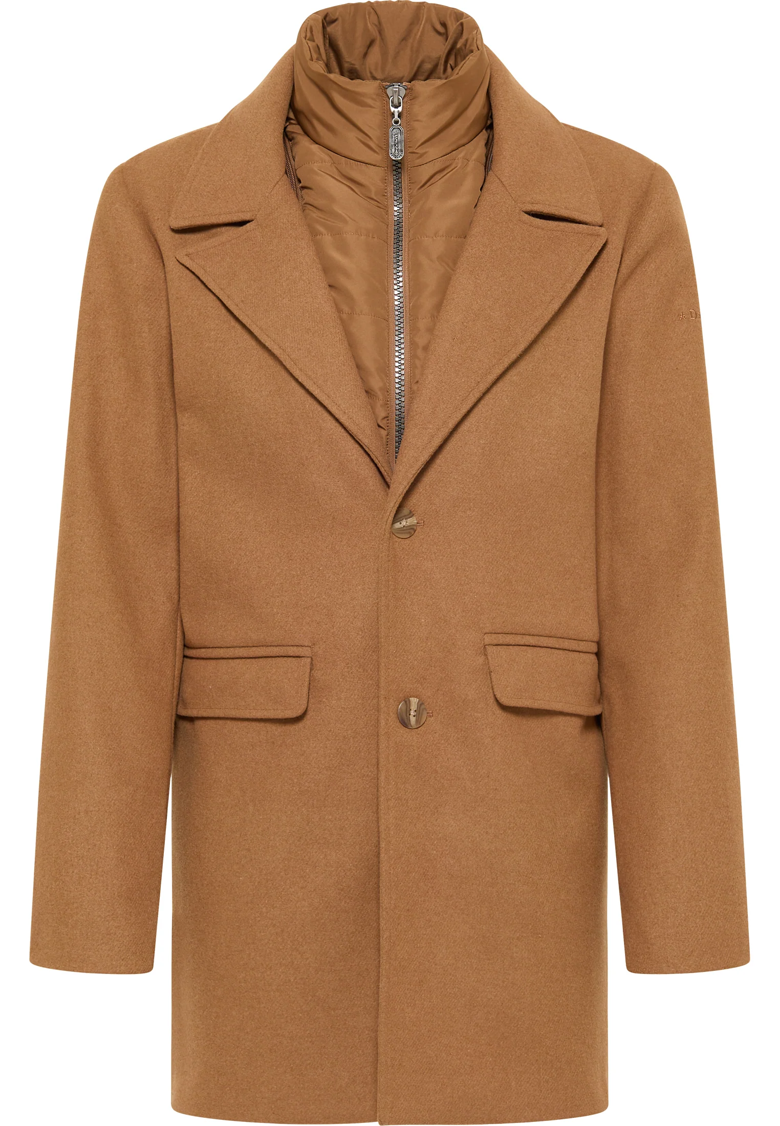 DreiMaster Klassik Men's Wool Blend Transition Coat - Image 7