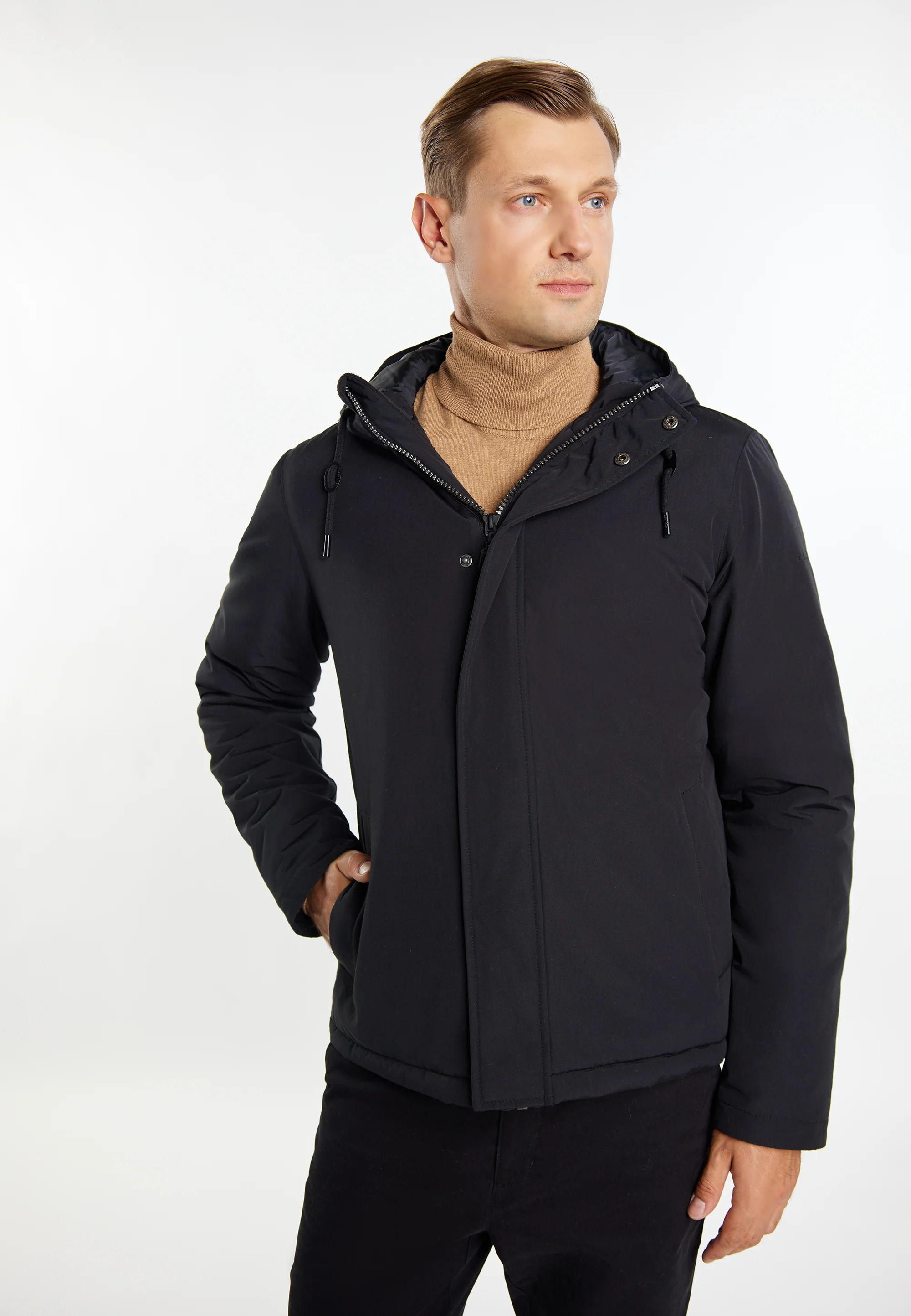 DreiMaster Klassik Men's Padded Winter Jacket - Image 3