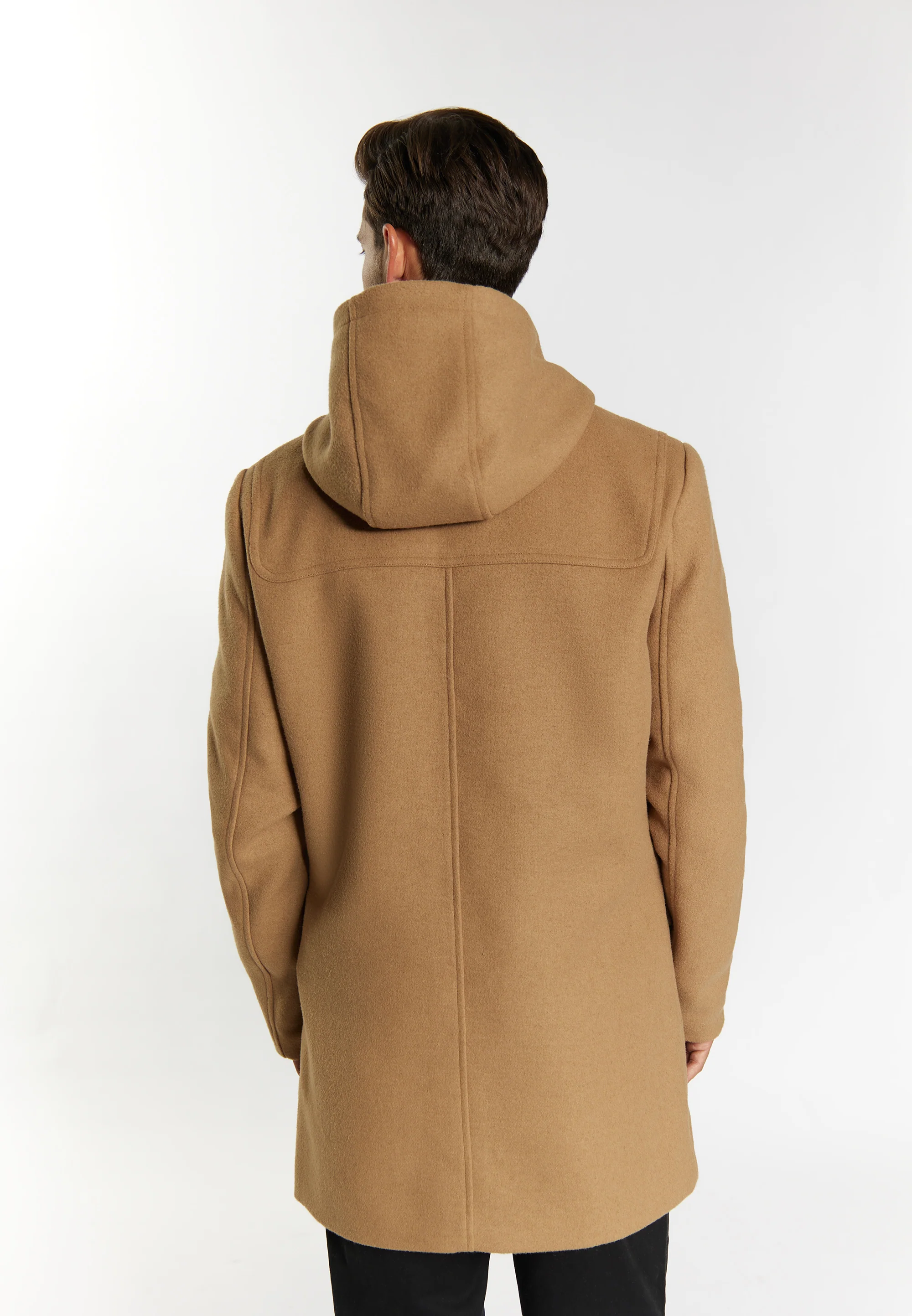 DreiMaster Klassik Men's Transitional Coat Made Of Wool Blend - Image 14