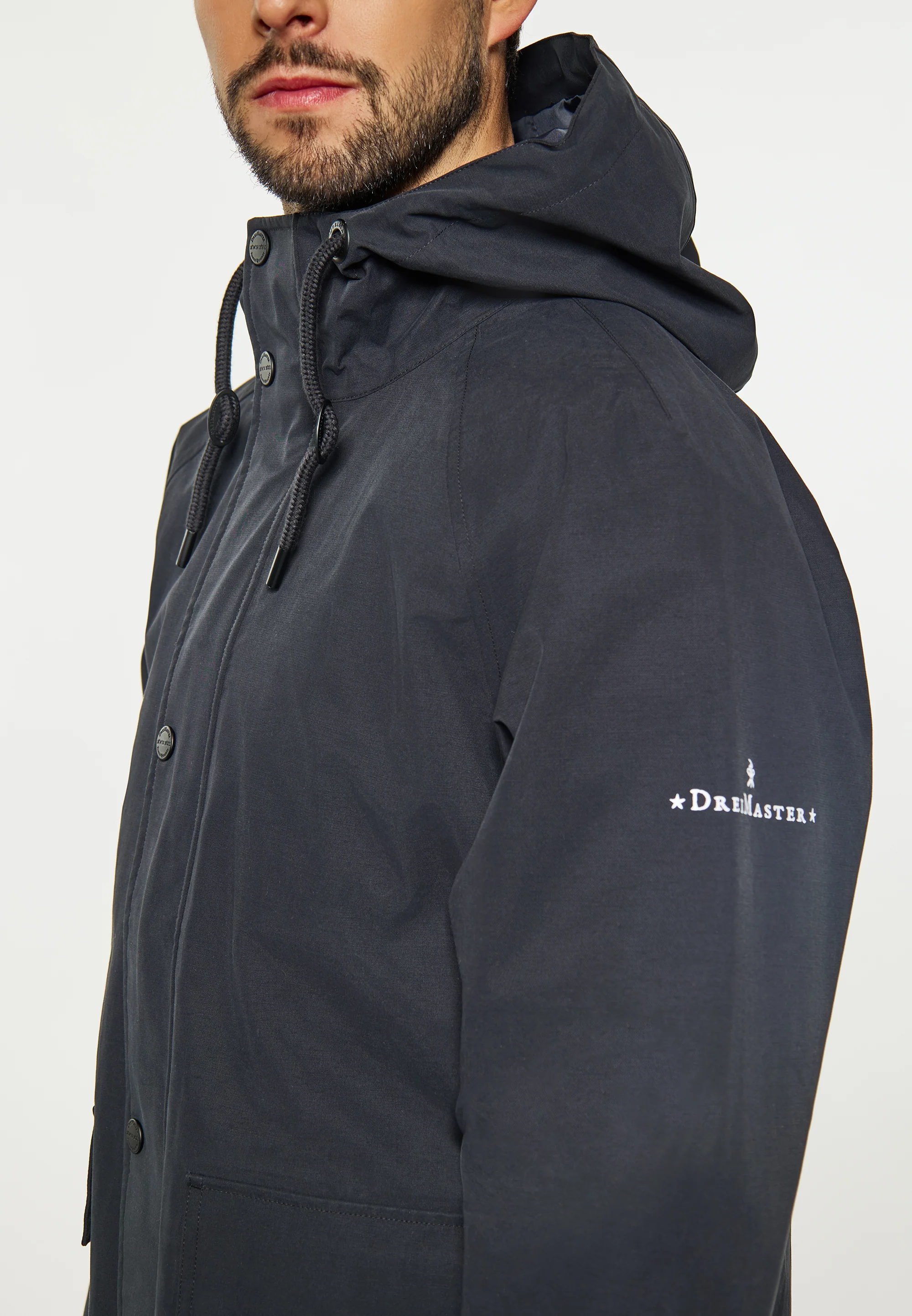 DreiMaster Klassik Men's Rain Parka - Image 5