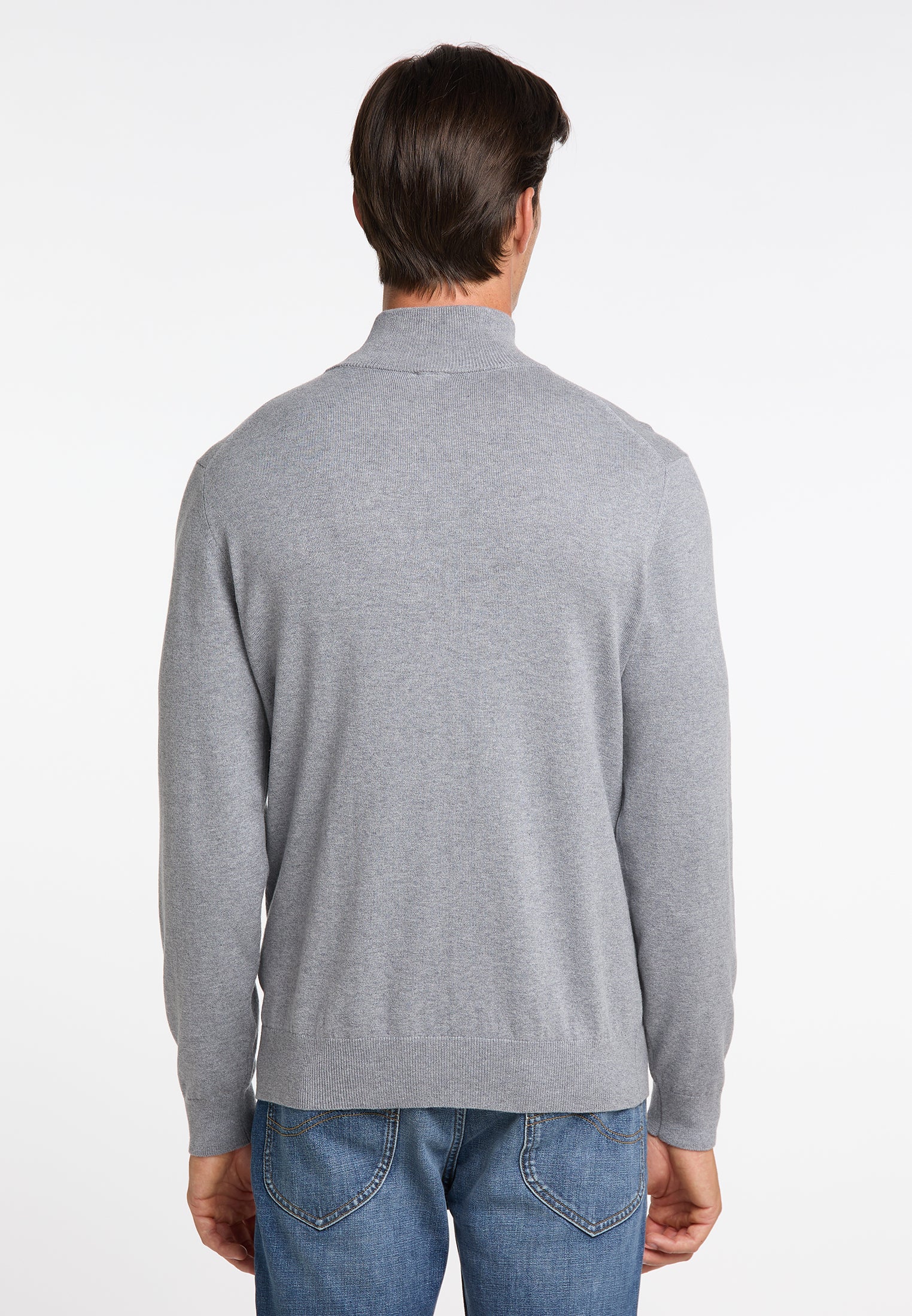 DreiMaster Klassik Men's Basic Fine Knit Sweater - Image 14