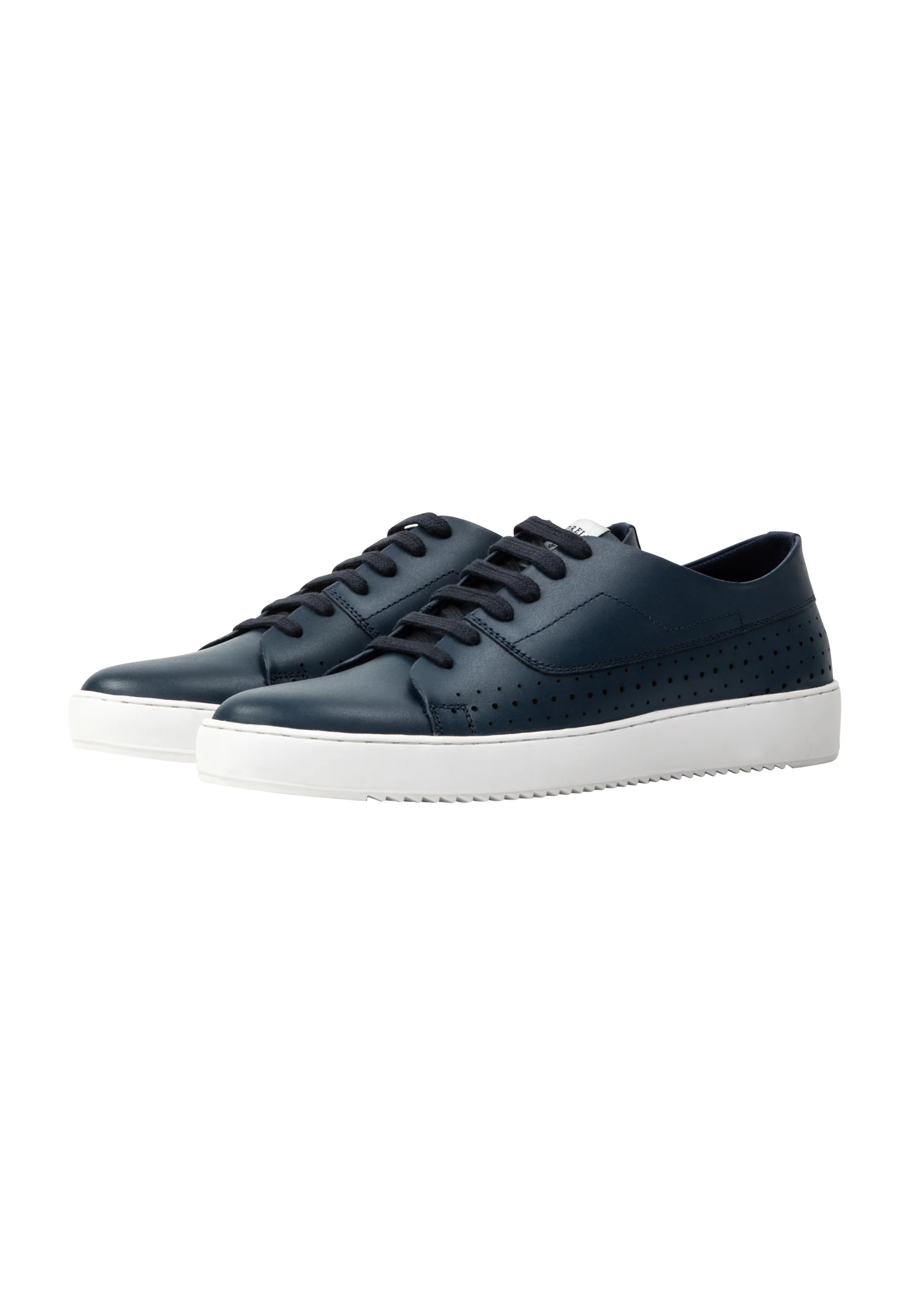 DreiMaster Maritim Men's Leather Sneakers - Image 10