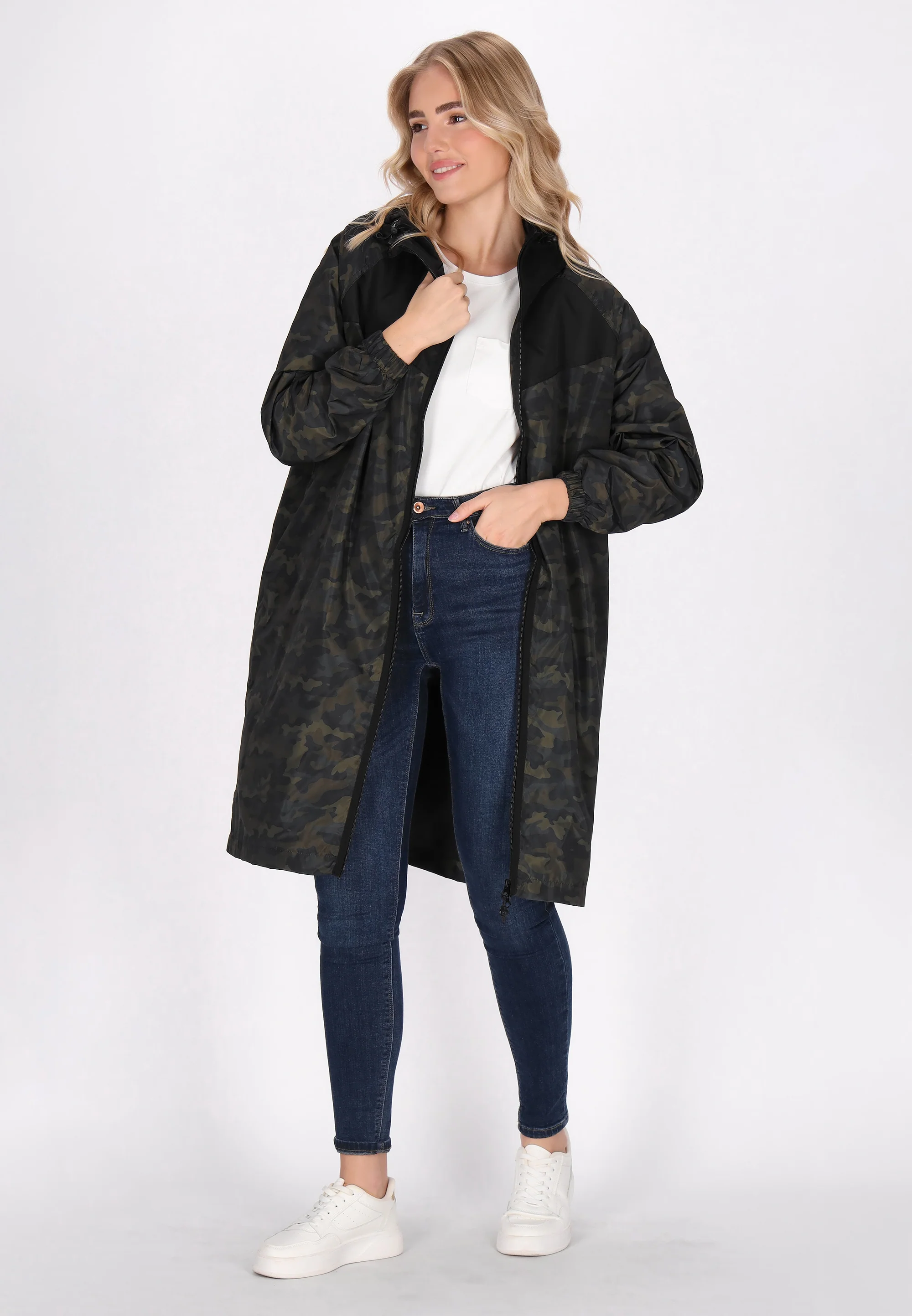 Urban Rain by Schmuddelwedda Women's Coat - Image 7