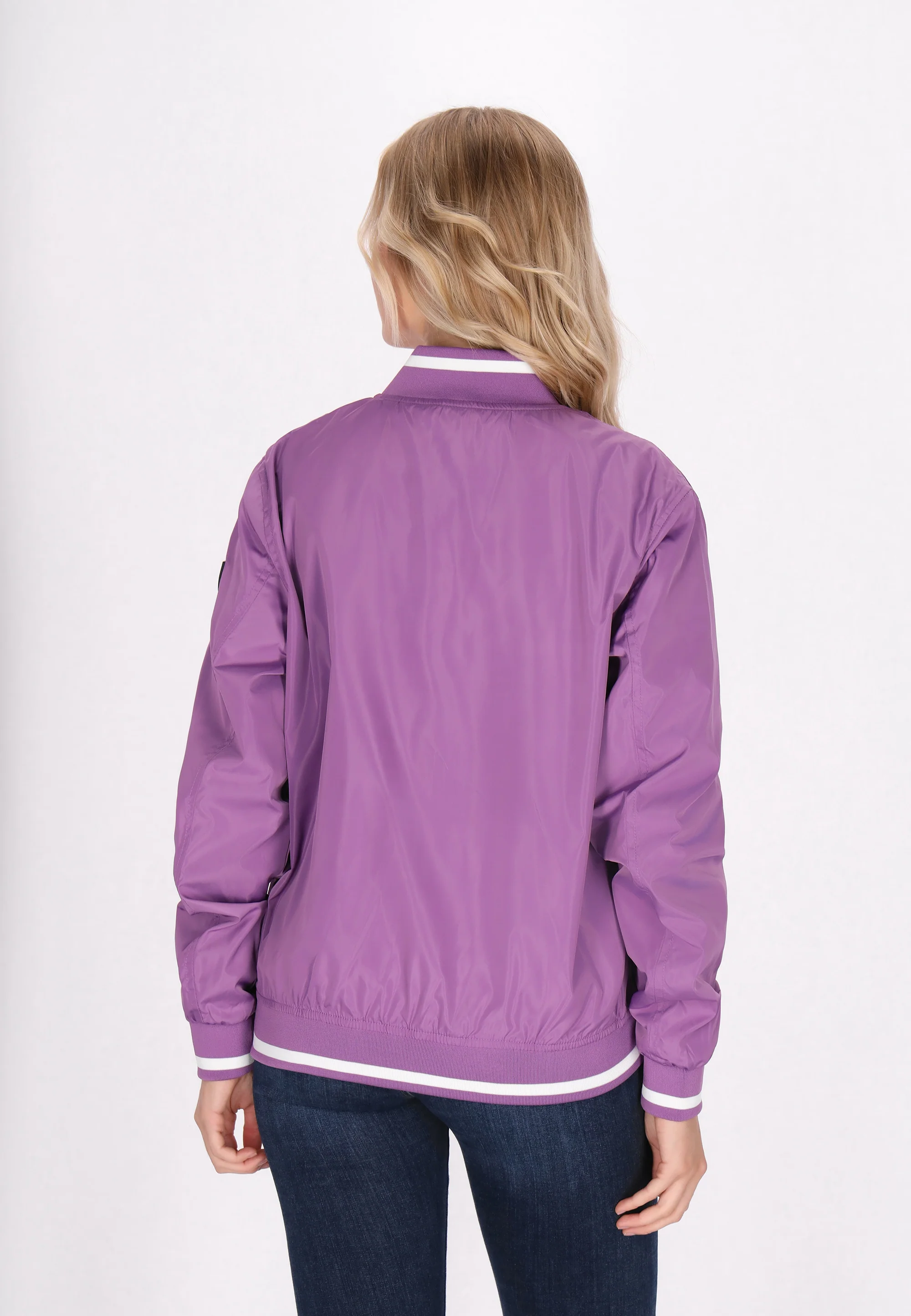 Urban Rain by Schmuddelwedda Women's College Jacket - Image 16