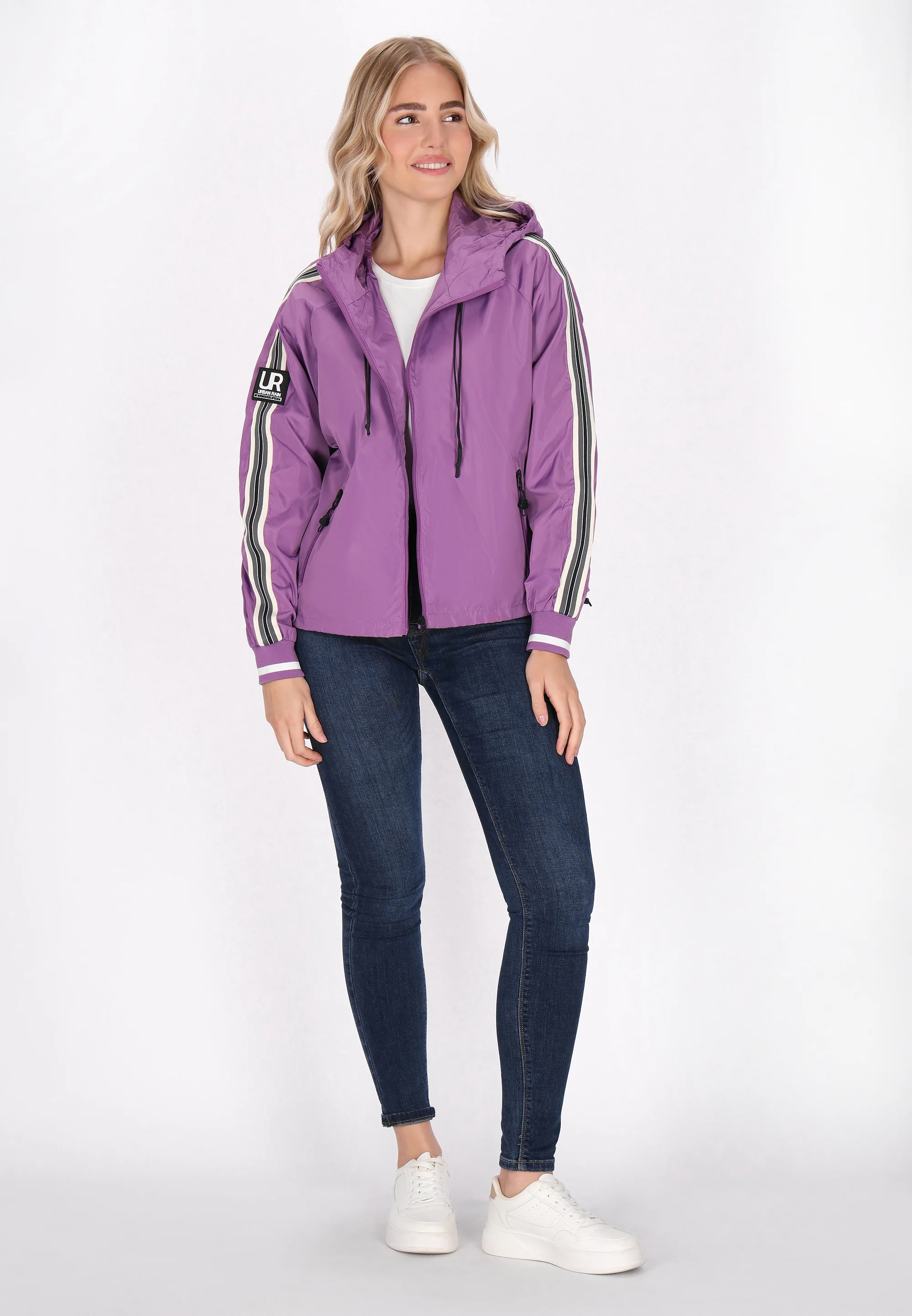 Urban Rain by Schmuddelwedda Women's Blouson Jacket - Image 13