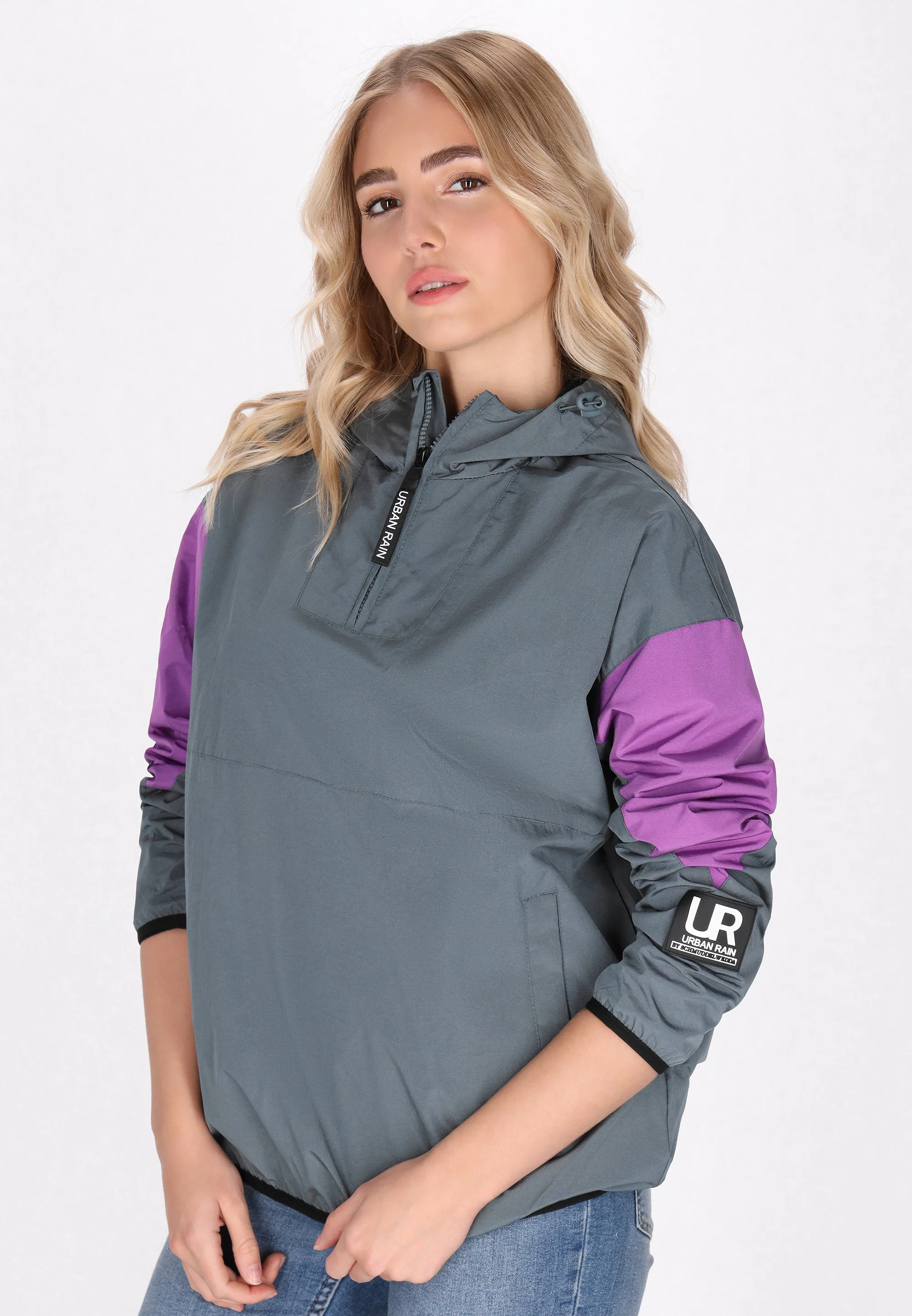 Urban Rain by Schmuddelwedda Women's Blouson Jacket - Image 3