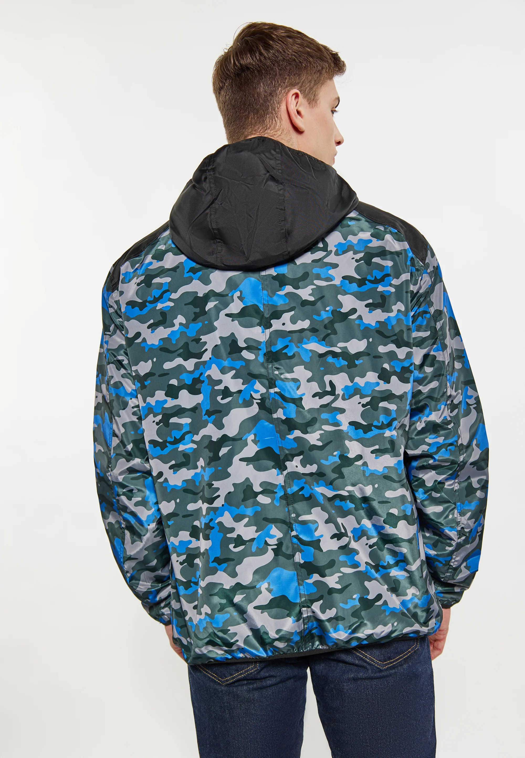 Urban Rain by Schmuddelwedda Men's Blouson Jacket - Image 4