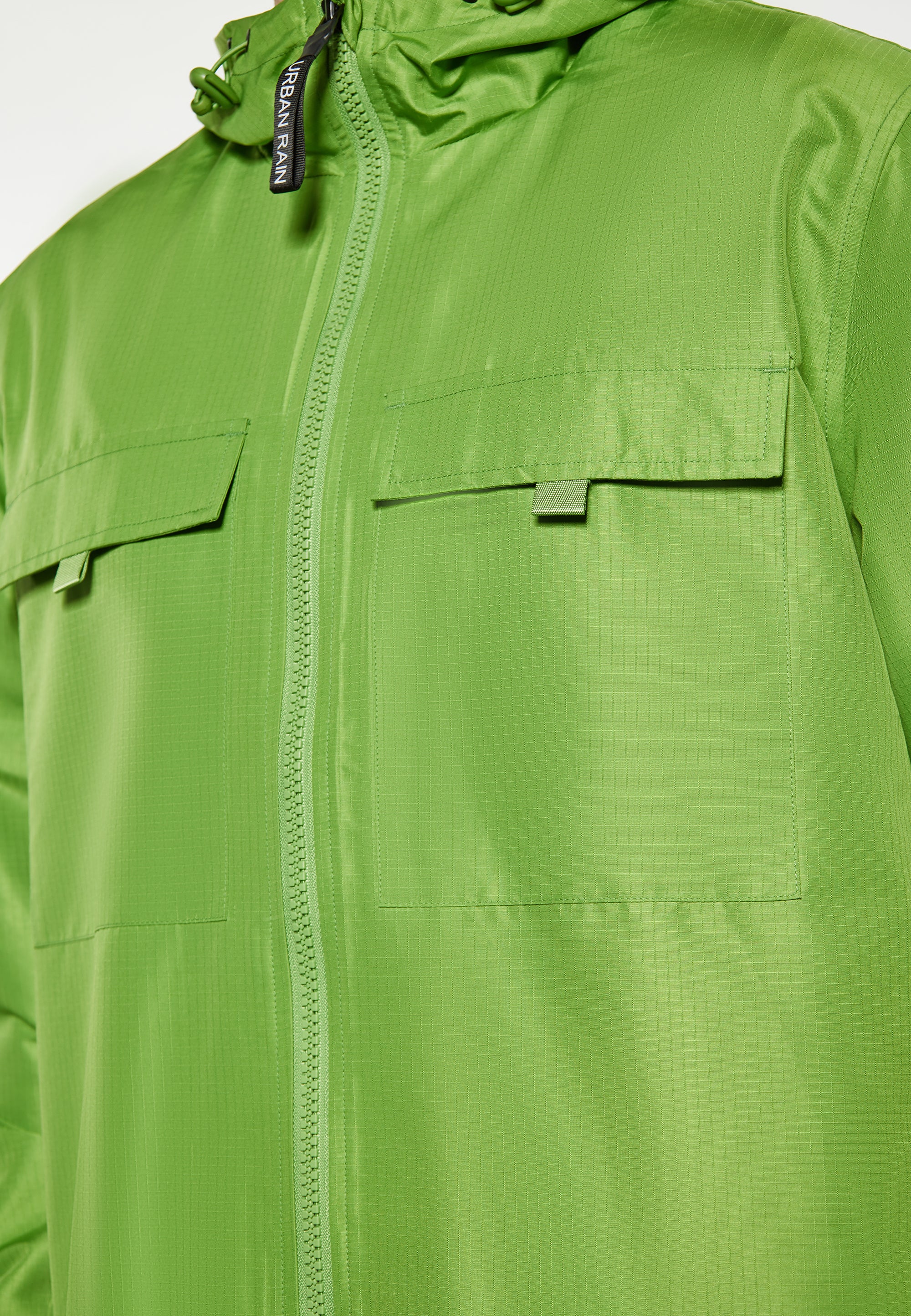 Urban Rain by Schmuddelwedda Men's Anorak - Image 14