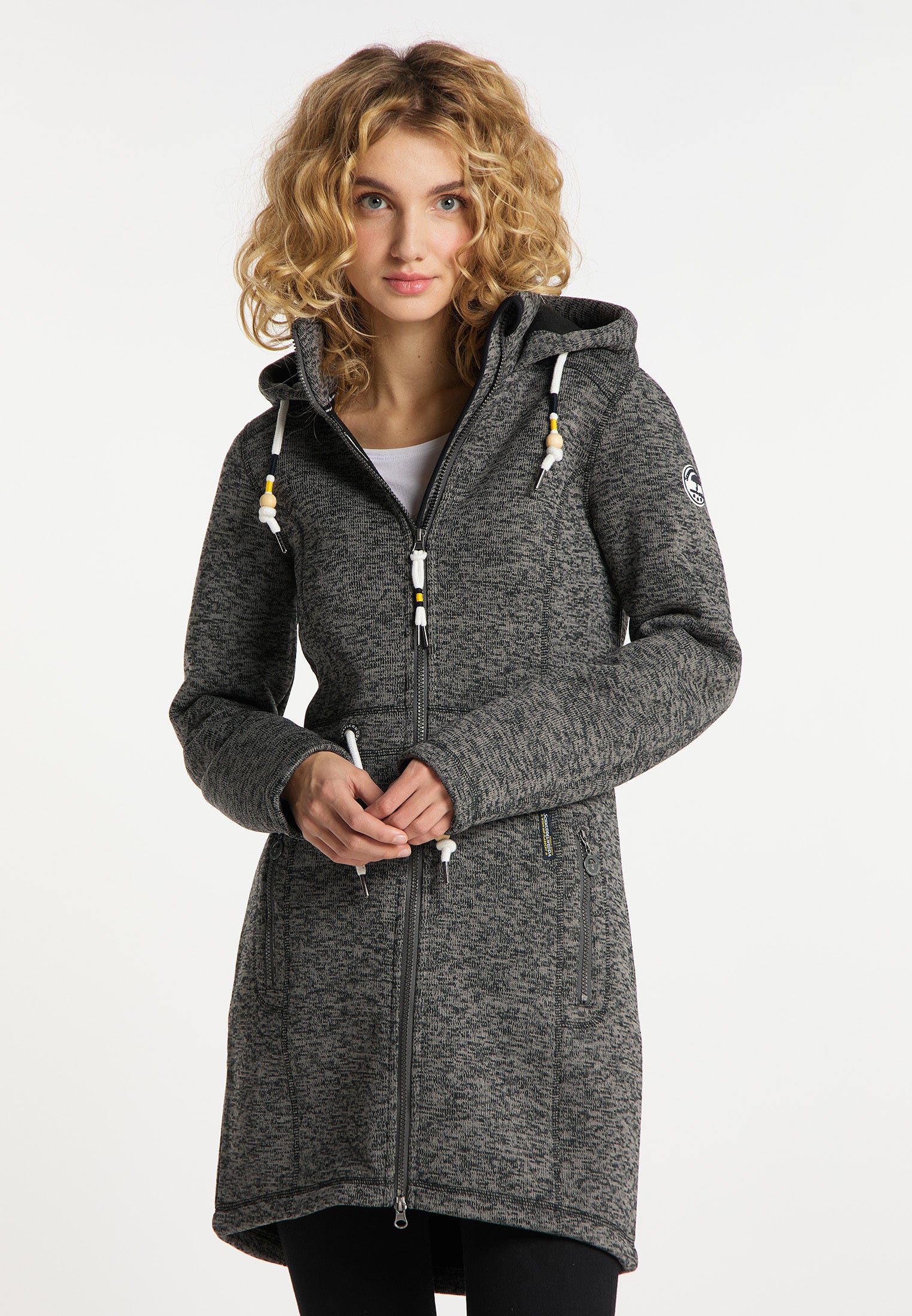 Schmuddelwedda Women's Knit Fleece Coat - Image 13