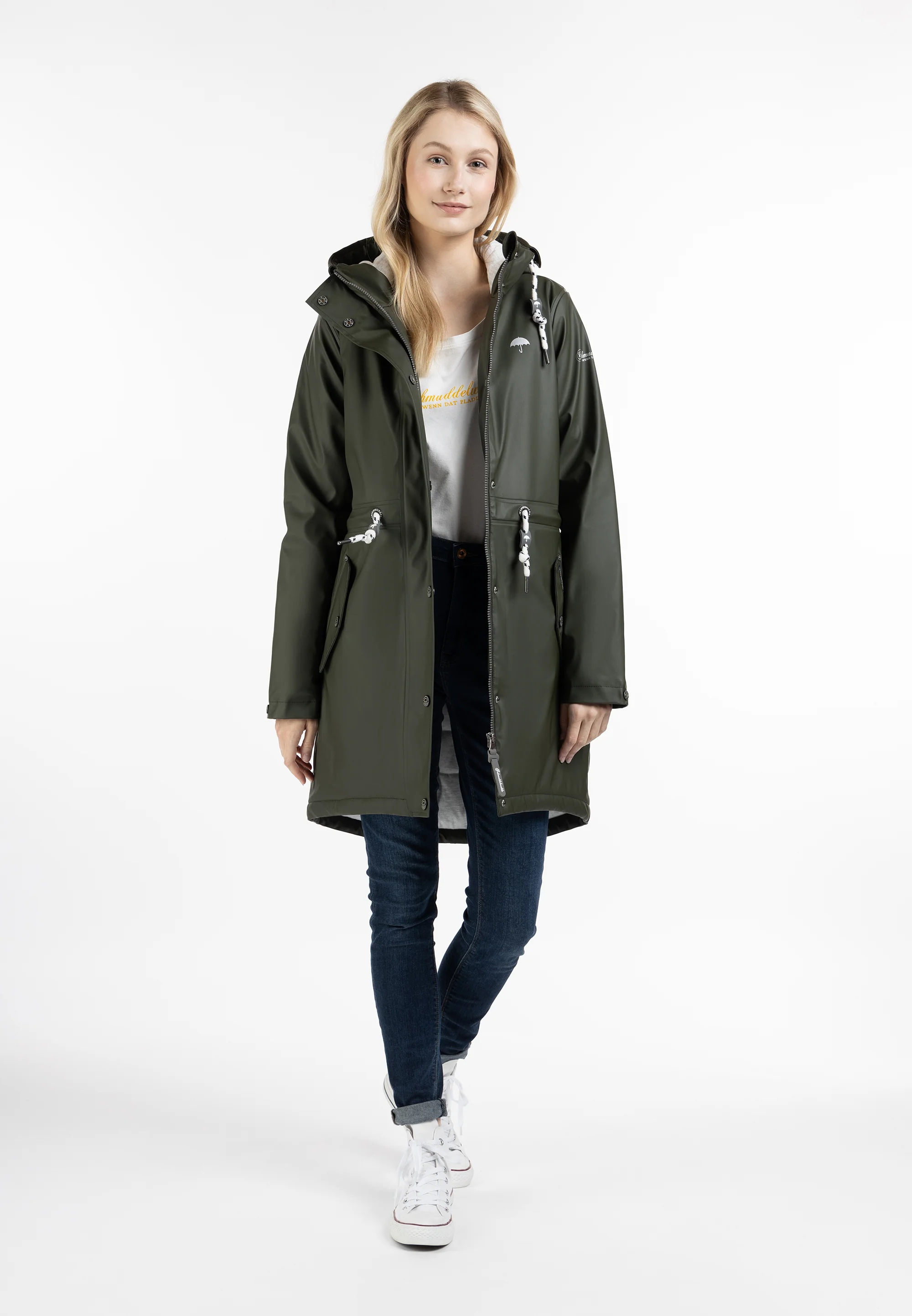Schmuddelwedda Women's Padded Raincoat - Image 21