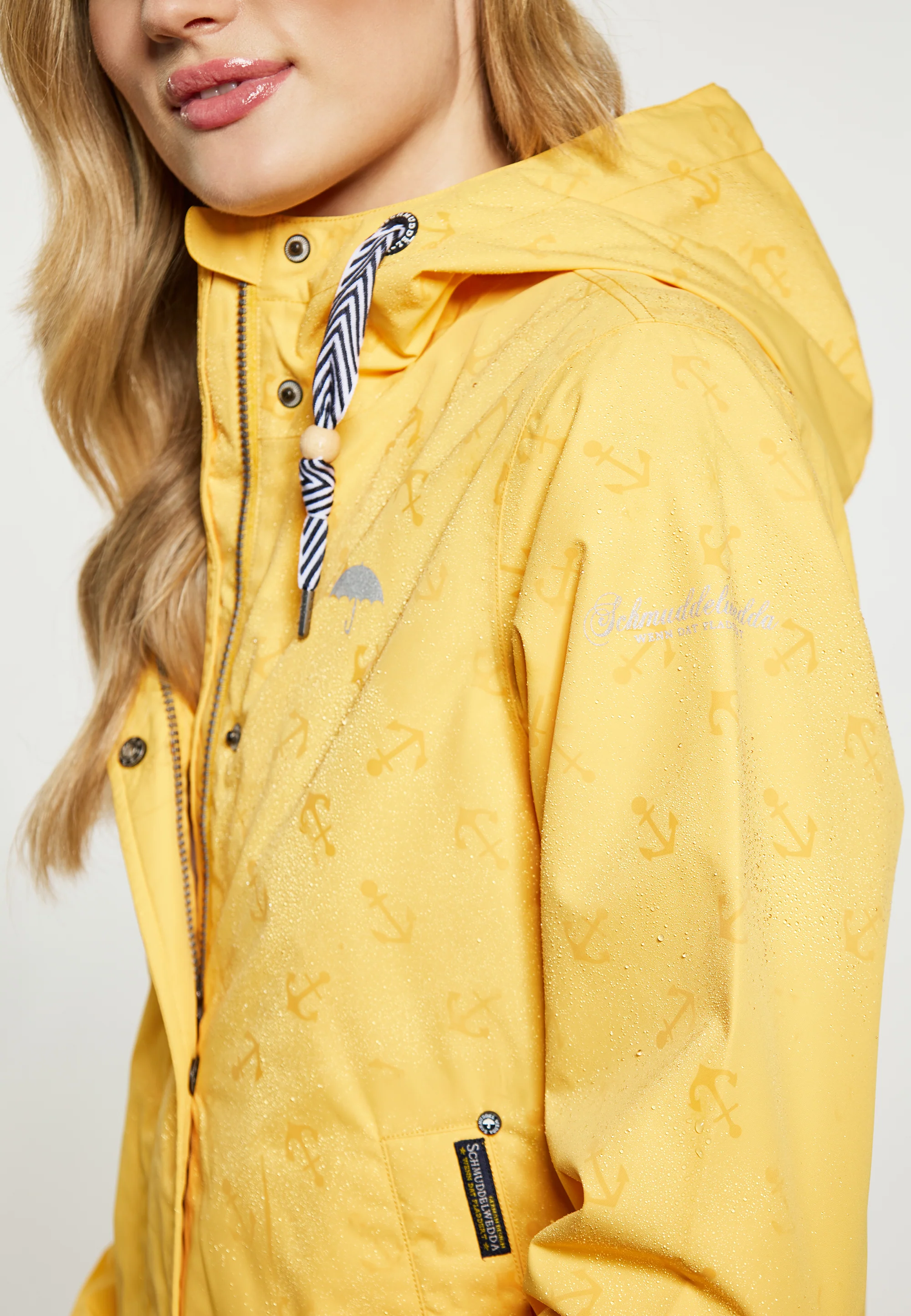Schmuddelwedda Women's Rain Jacket With Magic Print - Image 21