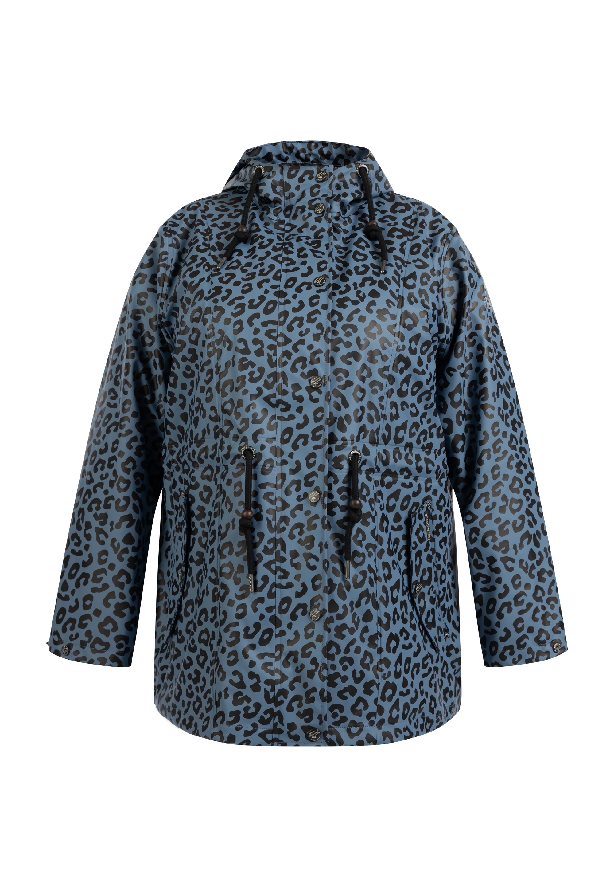 Schmuddelwedda Women's Plus Size Raincoat With Leopard Print - Image 2