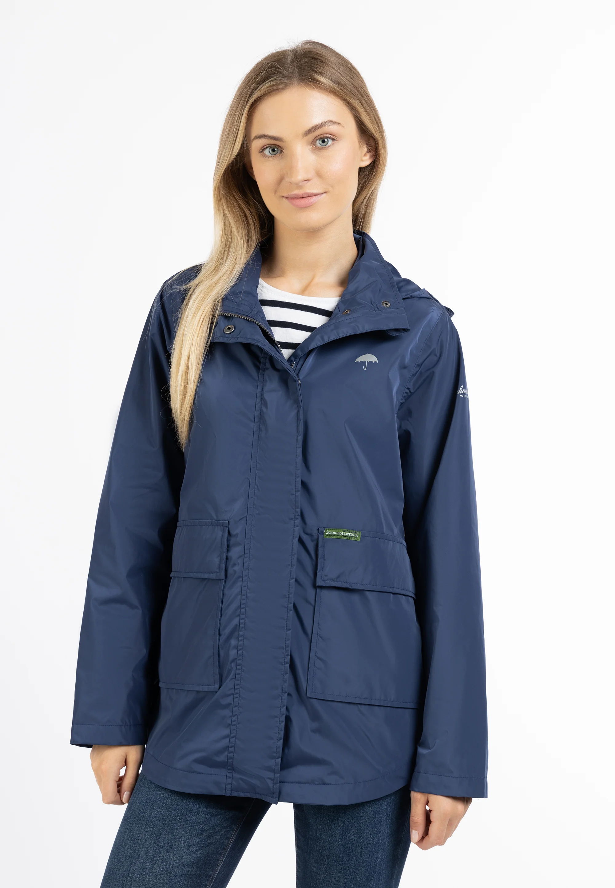 Schmuddelwedda Women's Rain Jacket Recycled Material - Image 3