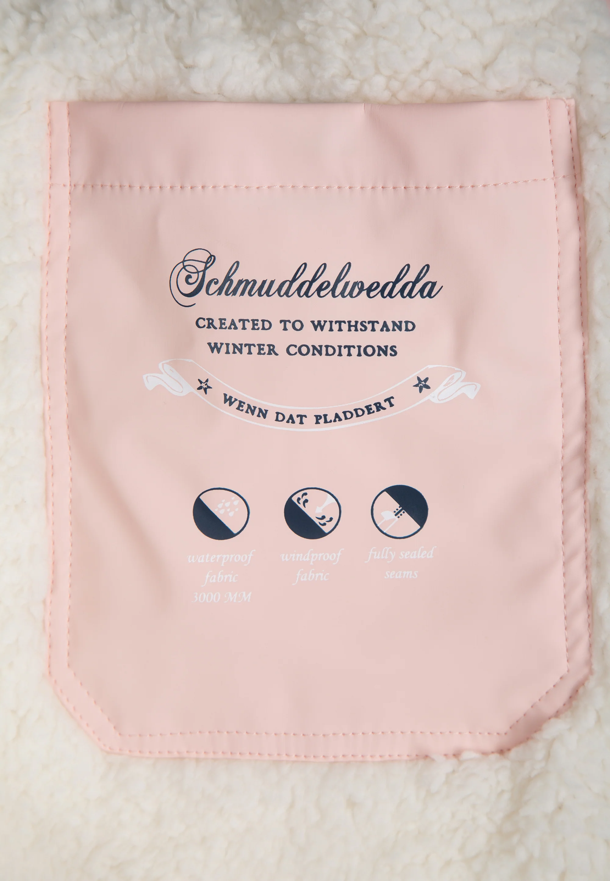 Schmuddelwedda Women's Rain Jacket With Faux Fur Lining - Image 30
