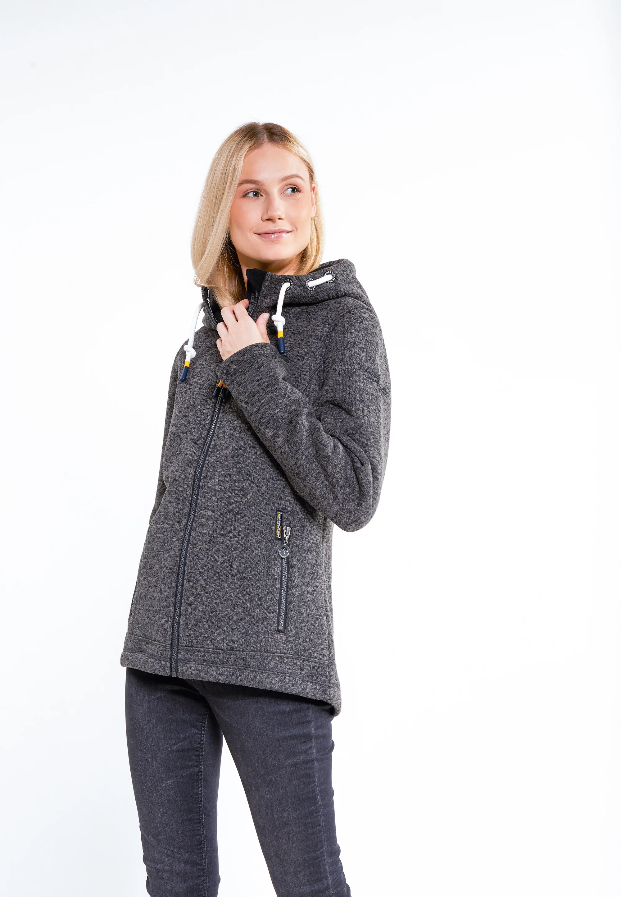 Schmuddelwedda Women's Knitted Fleece Jacket - Image 3