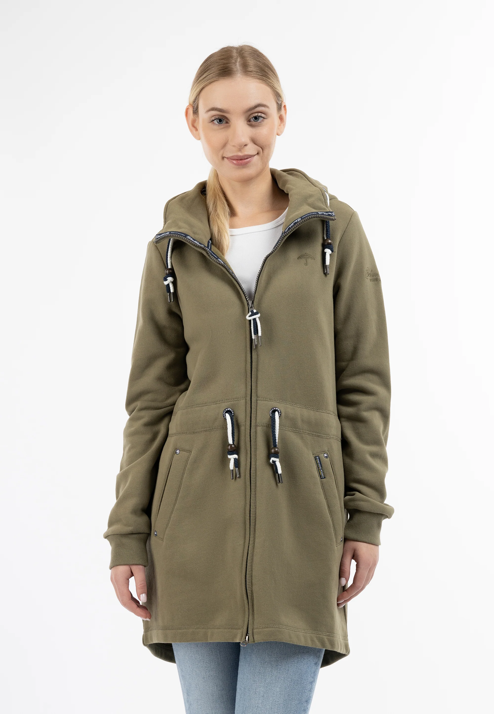 Schmuddelwedda Women's Long Sweat Jacket - Image 44