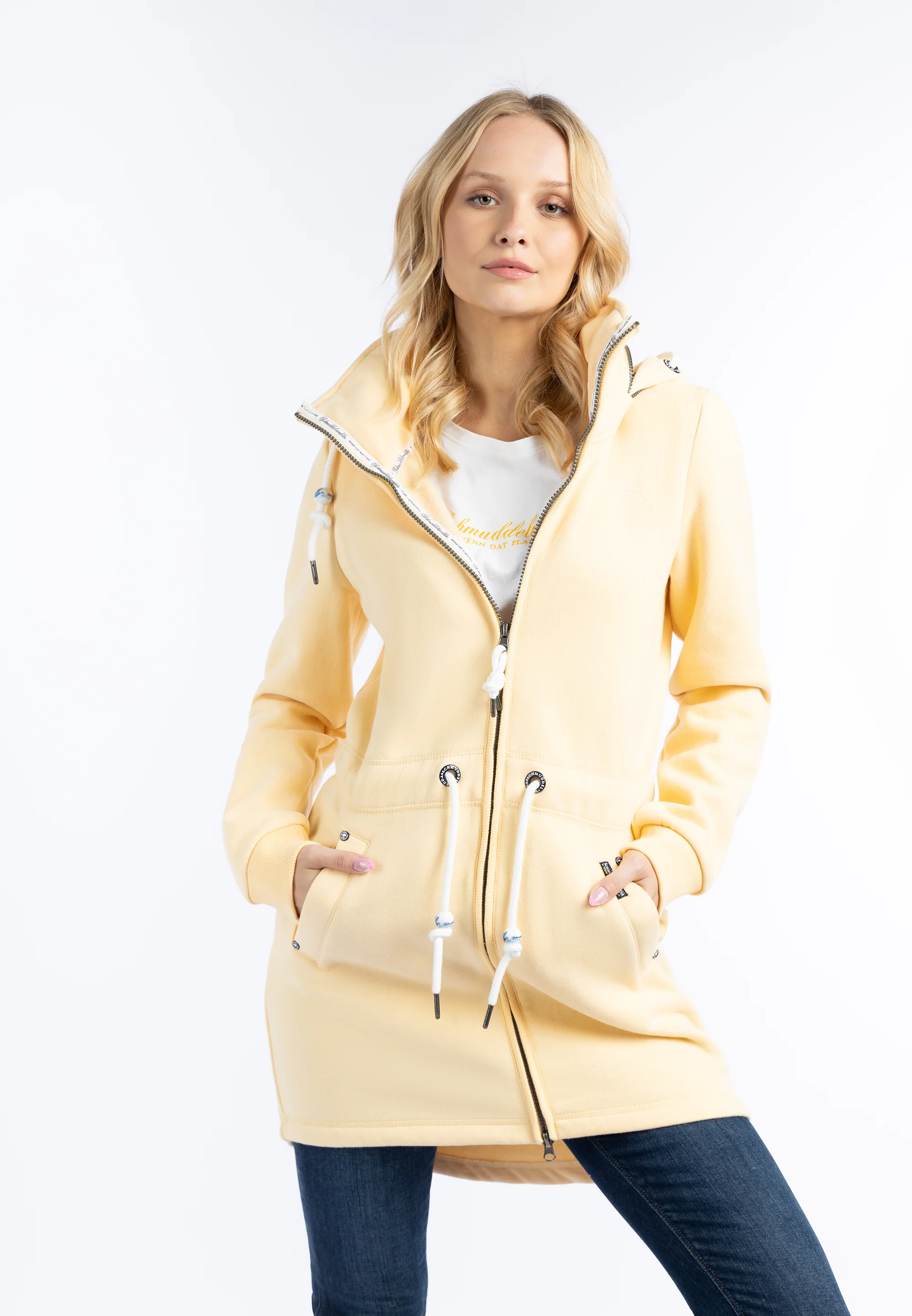 Schmuddelwedda Women's Long Sweat Jacket - Image 55