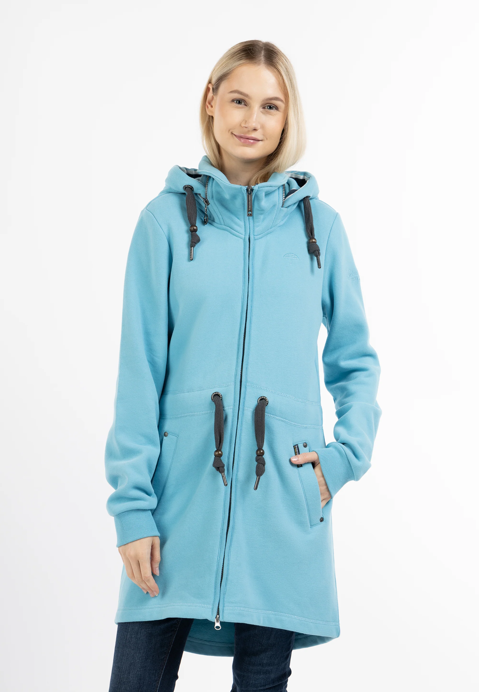 Schmuddelwedda Women's Long Sweat Jacket - Image 8