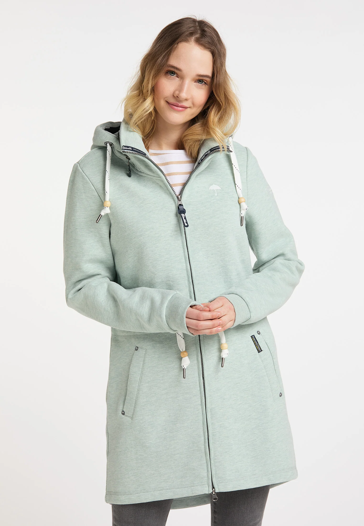 Schmuddelwedda Women's Long Sweat Jacket - Image 13