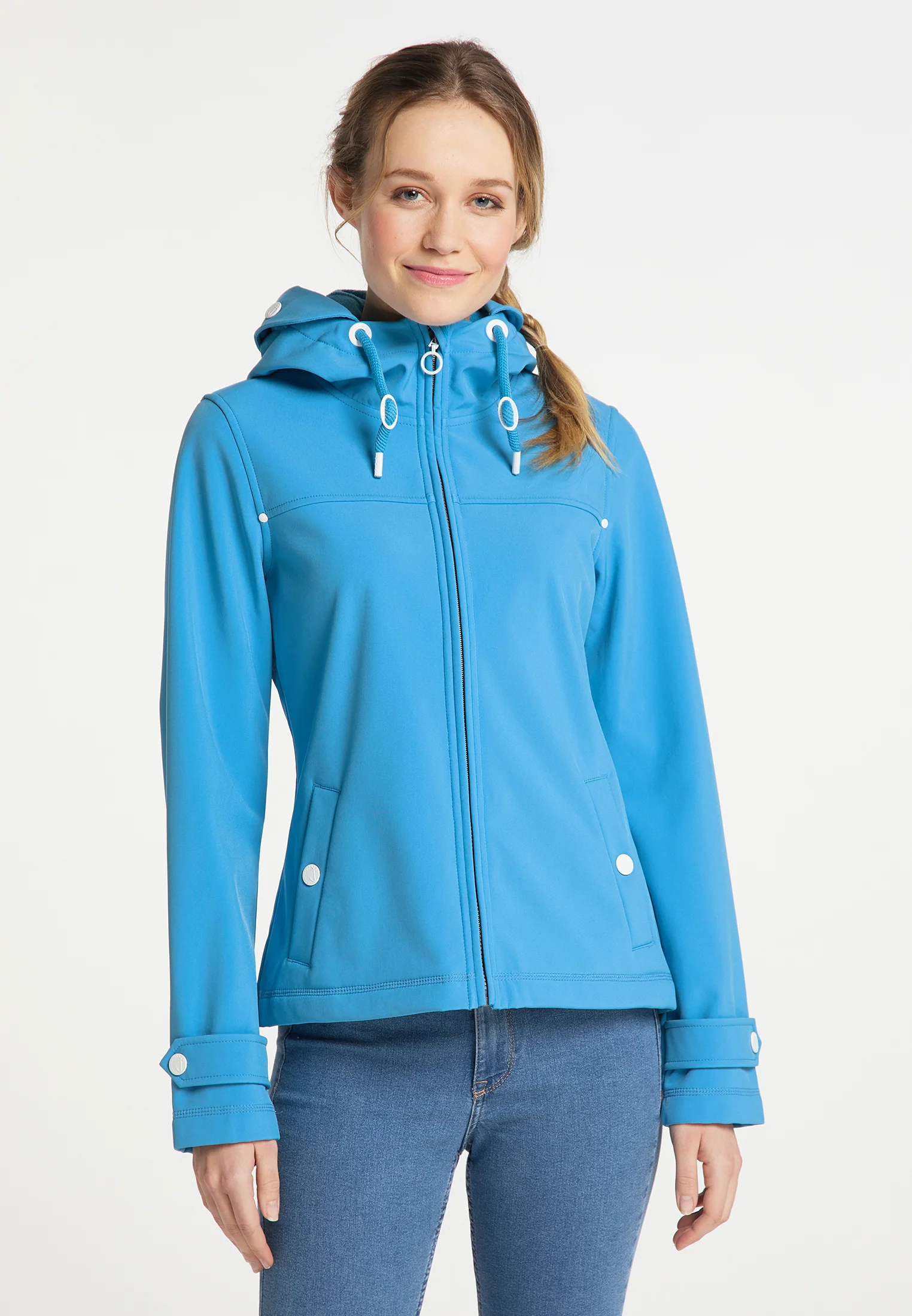 DreiMaster Maritim Women's Softshell Jacket - Image 8