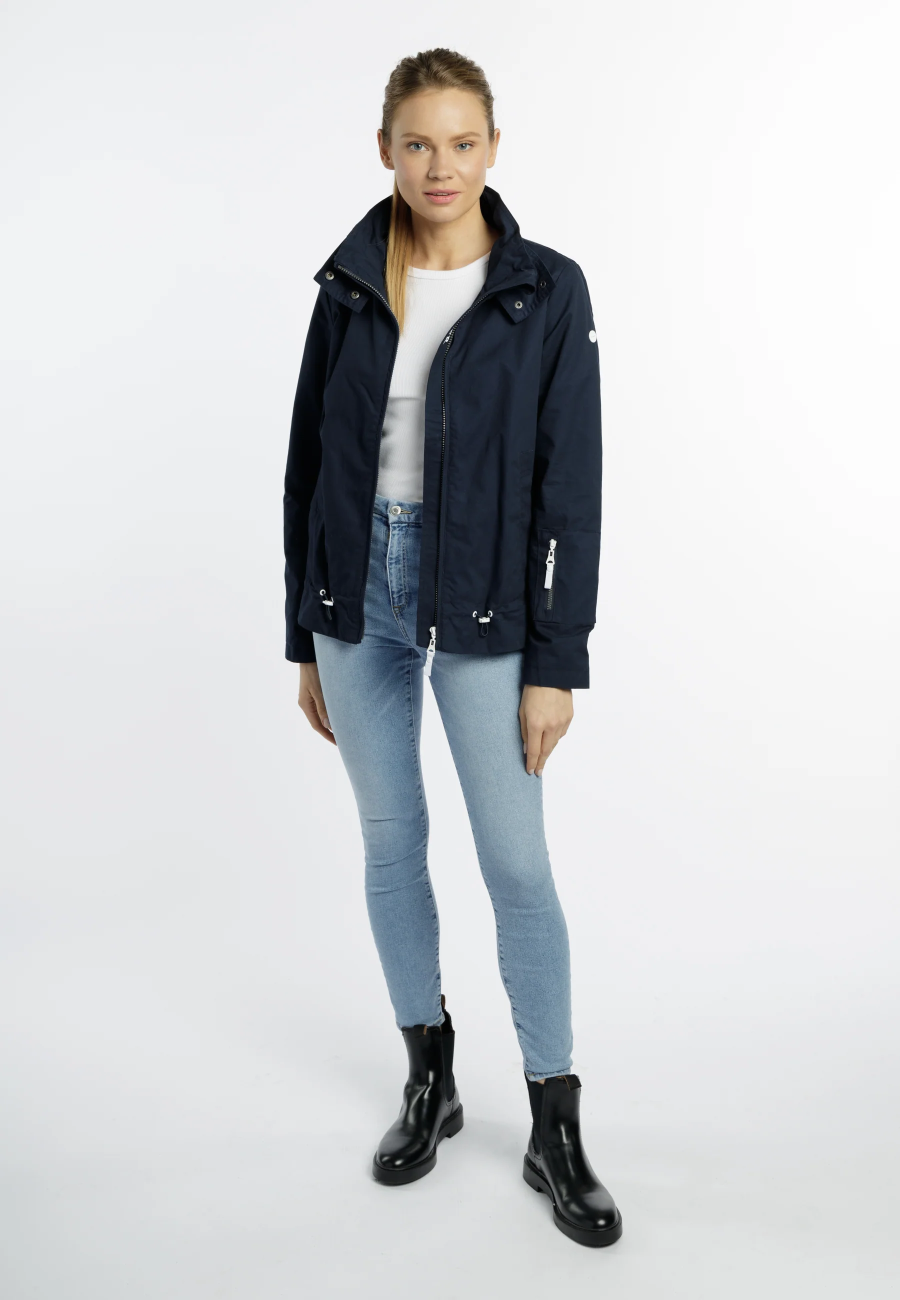 DreiMaster Maritim Women's Transition Jacket Made Of Cotton - Image 11