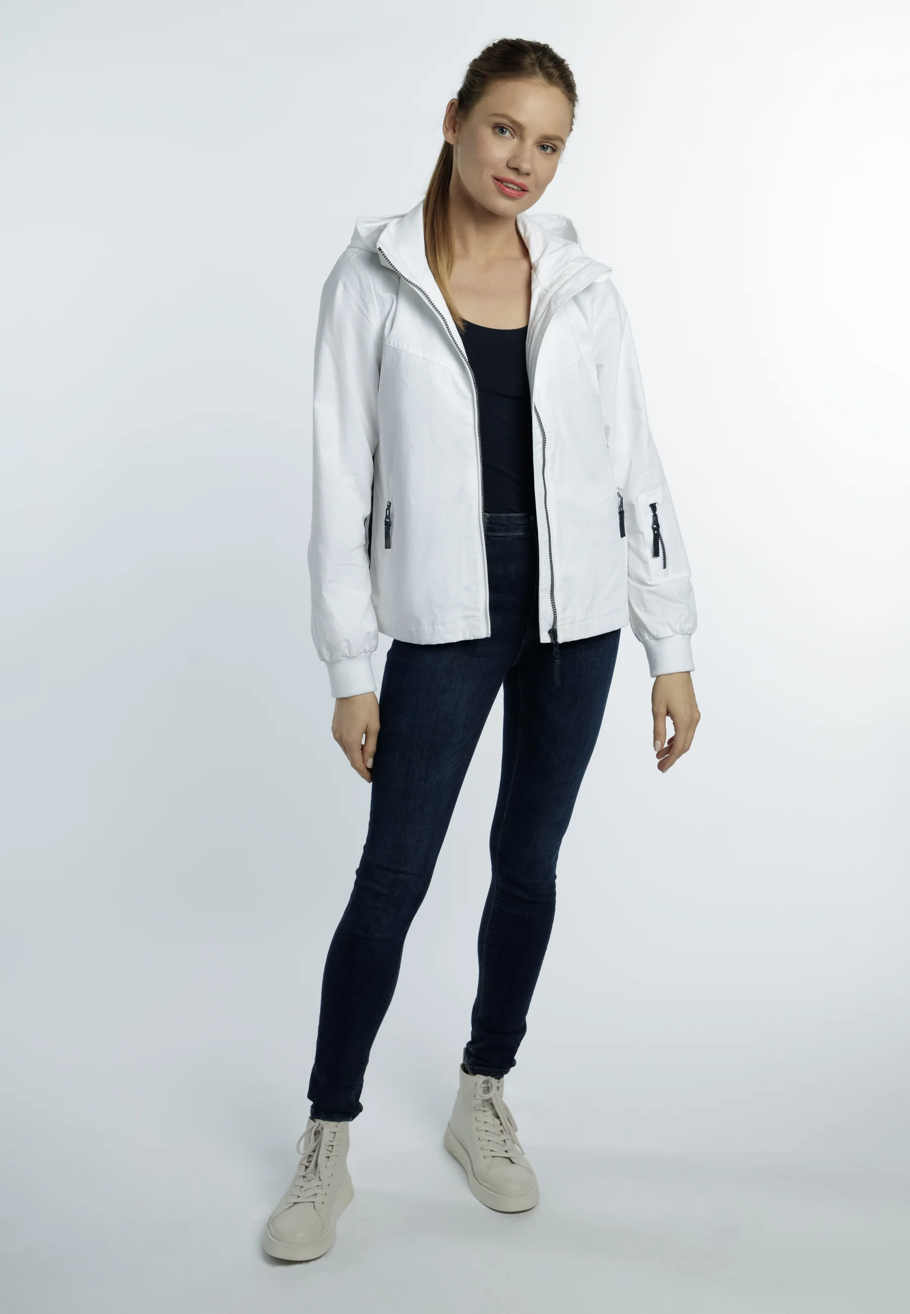DreiMaster Maritim Women's Transition Jacket Made Of Cotton - Image 16