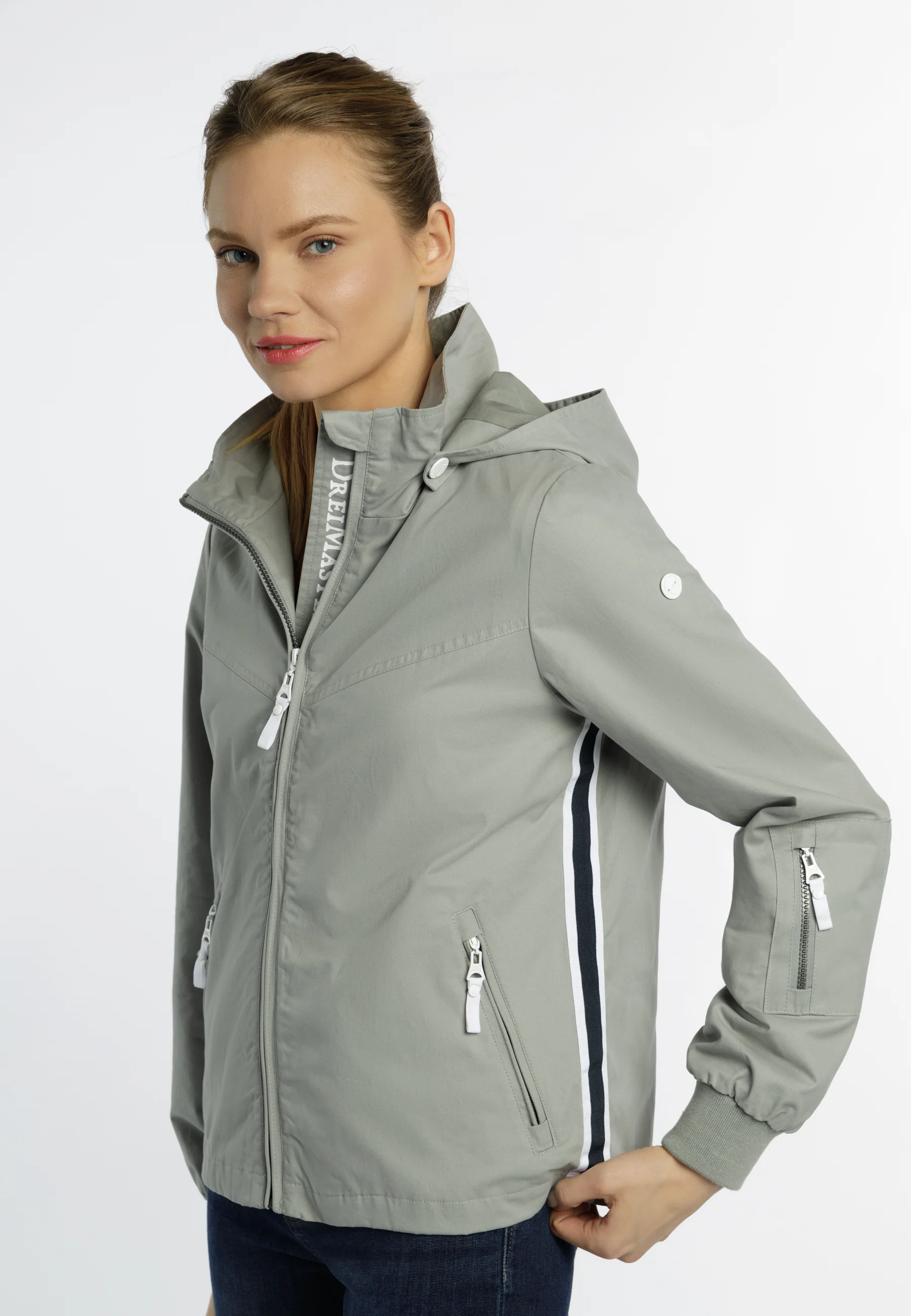 DreiMaster Maritim Women's Transition Jacket Made Of Cotton - Image 30