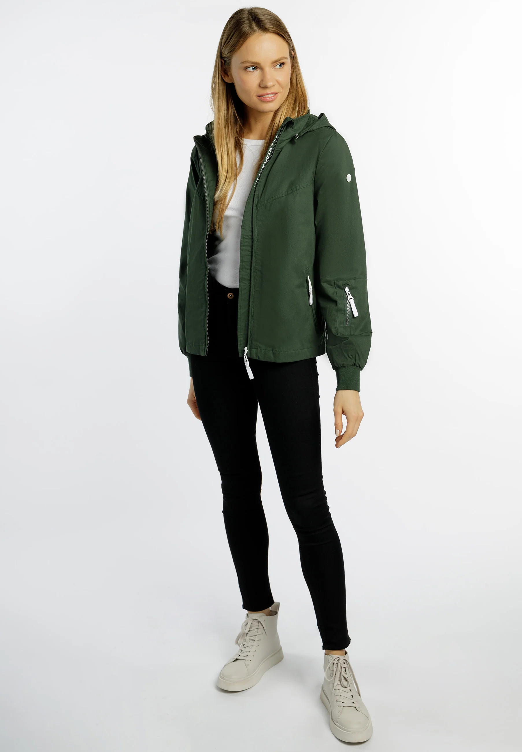 DreiMaster Maritim Women's Transition Jacket Made Of Cotton - Image 6