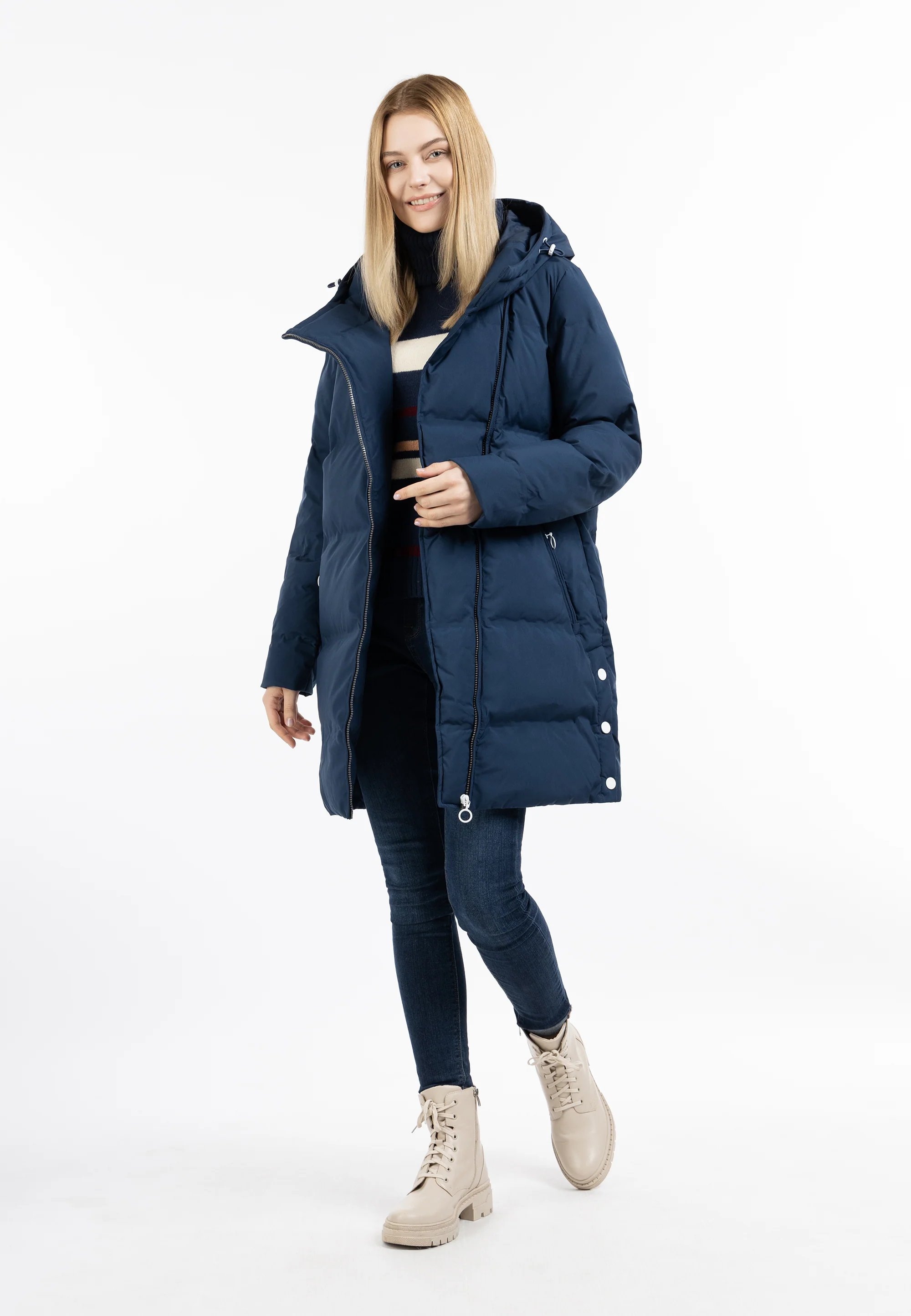 DreiMaster Maritim Women's Winter Jacket With Padding - Image 6
