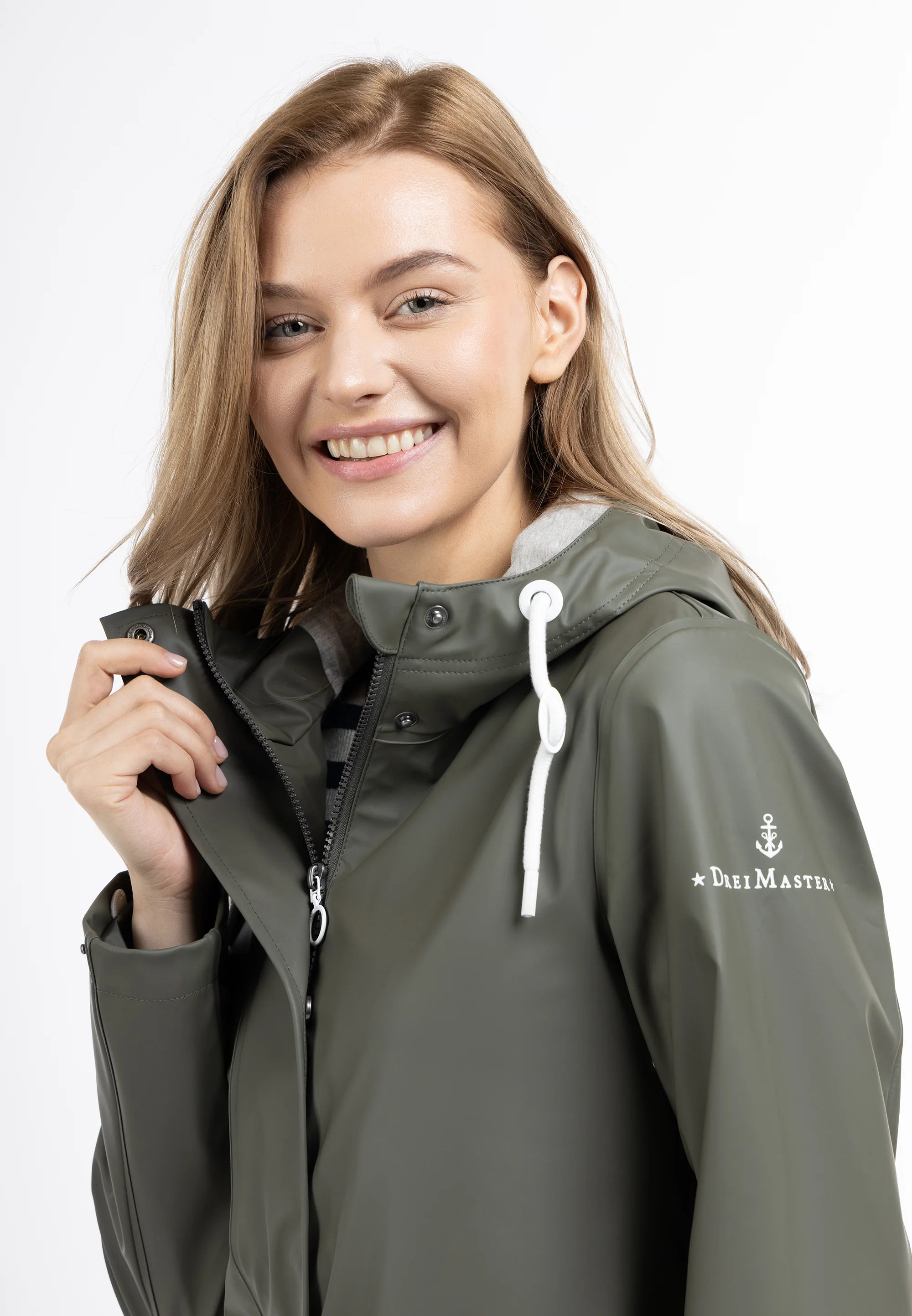 DreiMaster Maritim Women's Rain Jacket - Image 24