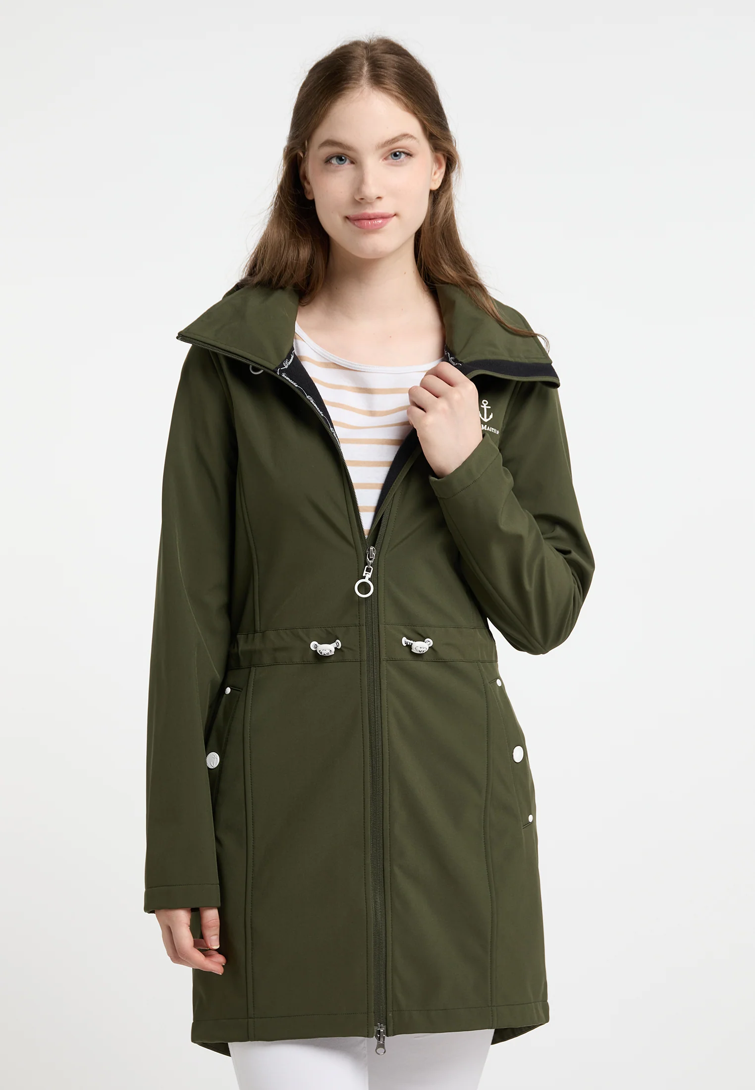 DreiMaster Maritim Women's Softshell Coat - Image 13