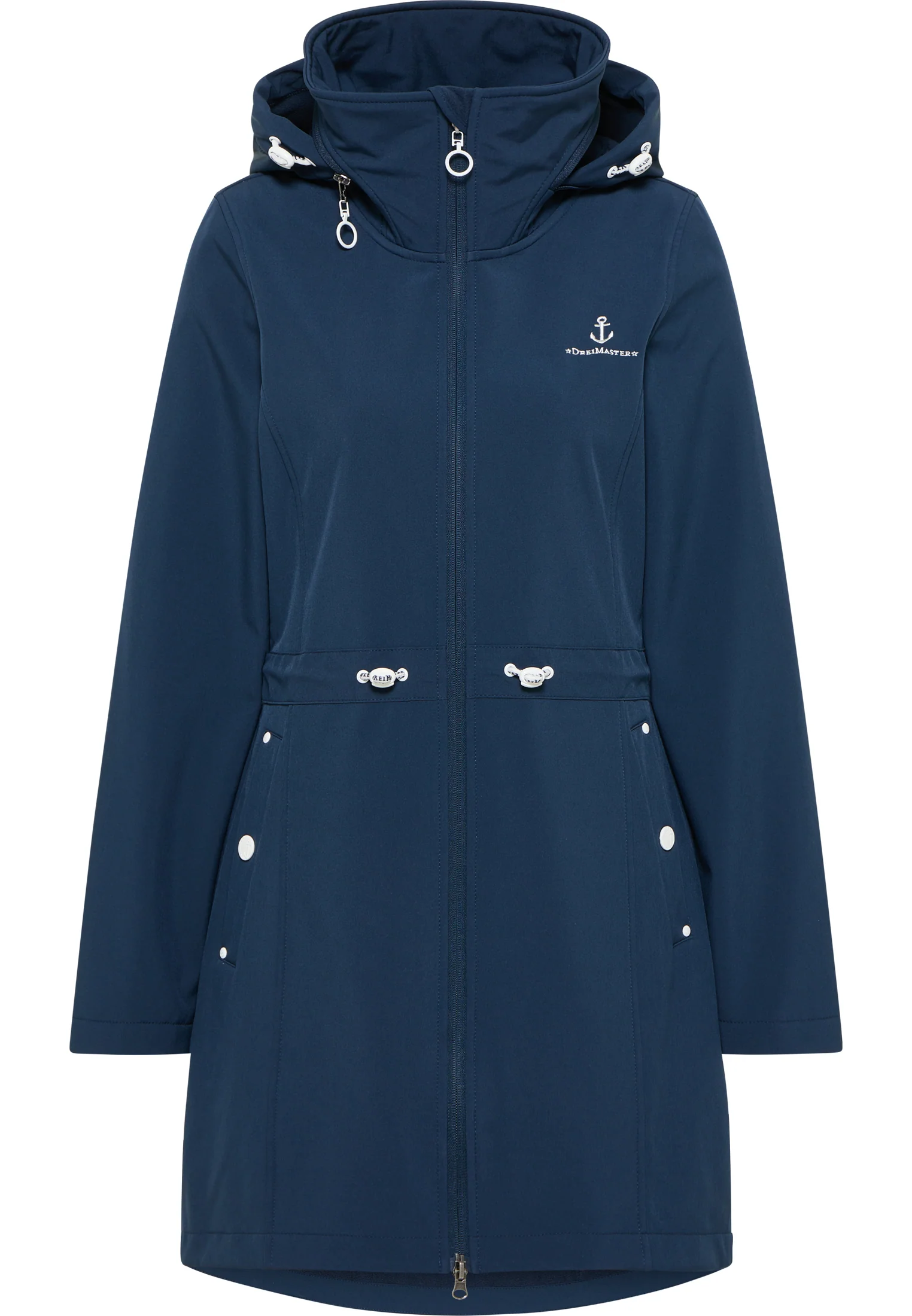 DreiMaster Maritim Women's Softshell Coat - Image 17