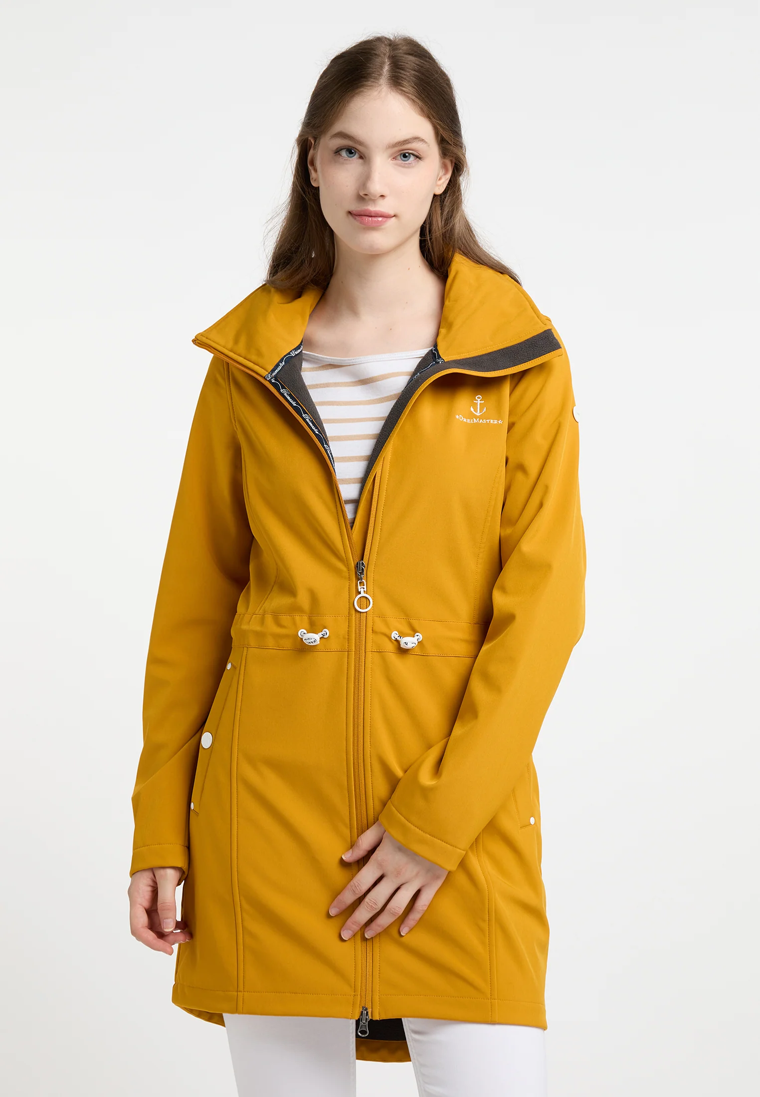 DreiMaster Maritim Women's Softshell Coat - Image 23