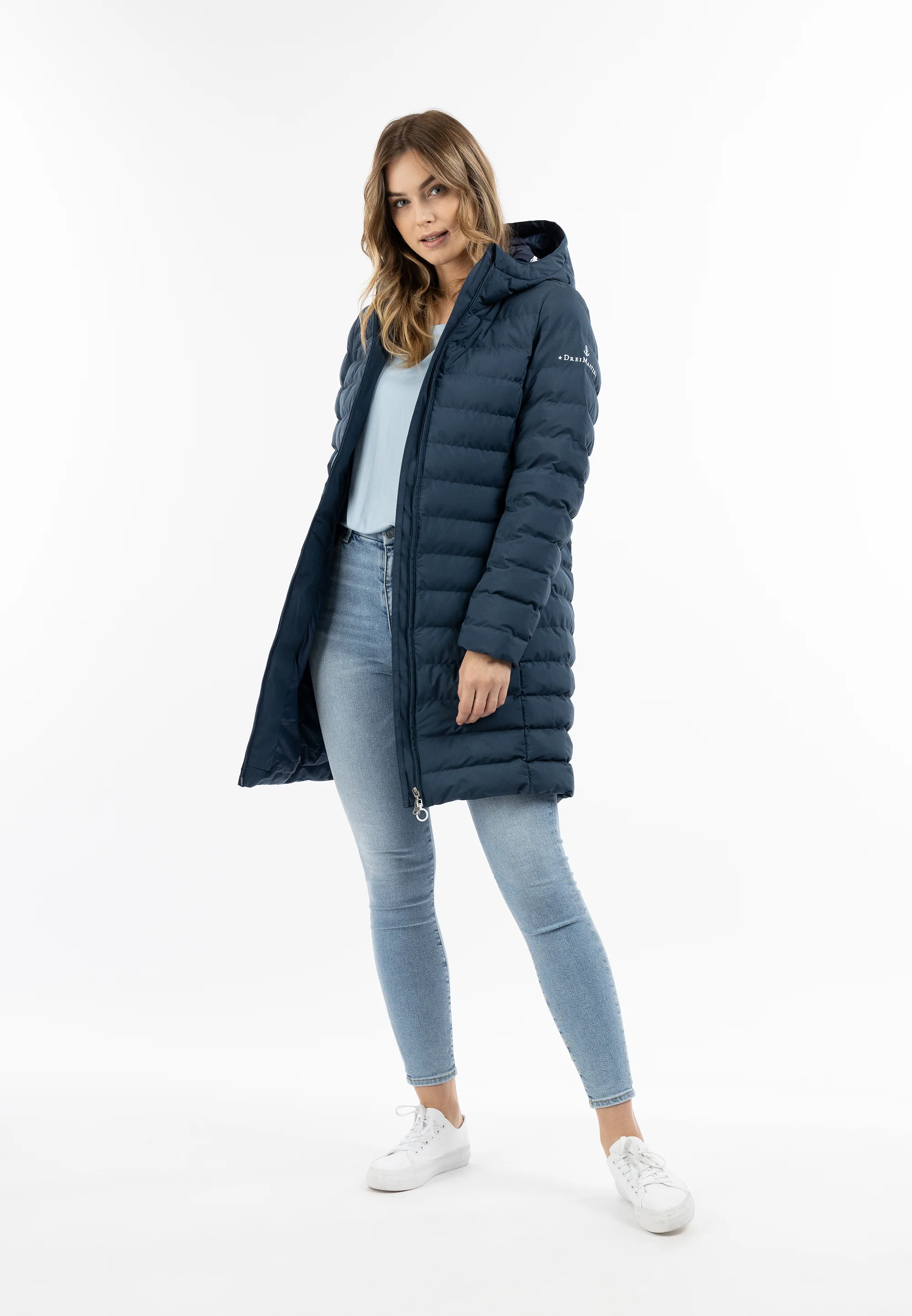 DreiMaster Maritim Women's Padded Quilted Coat - Image 21