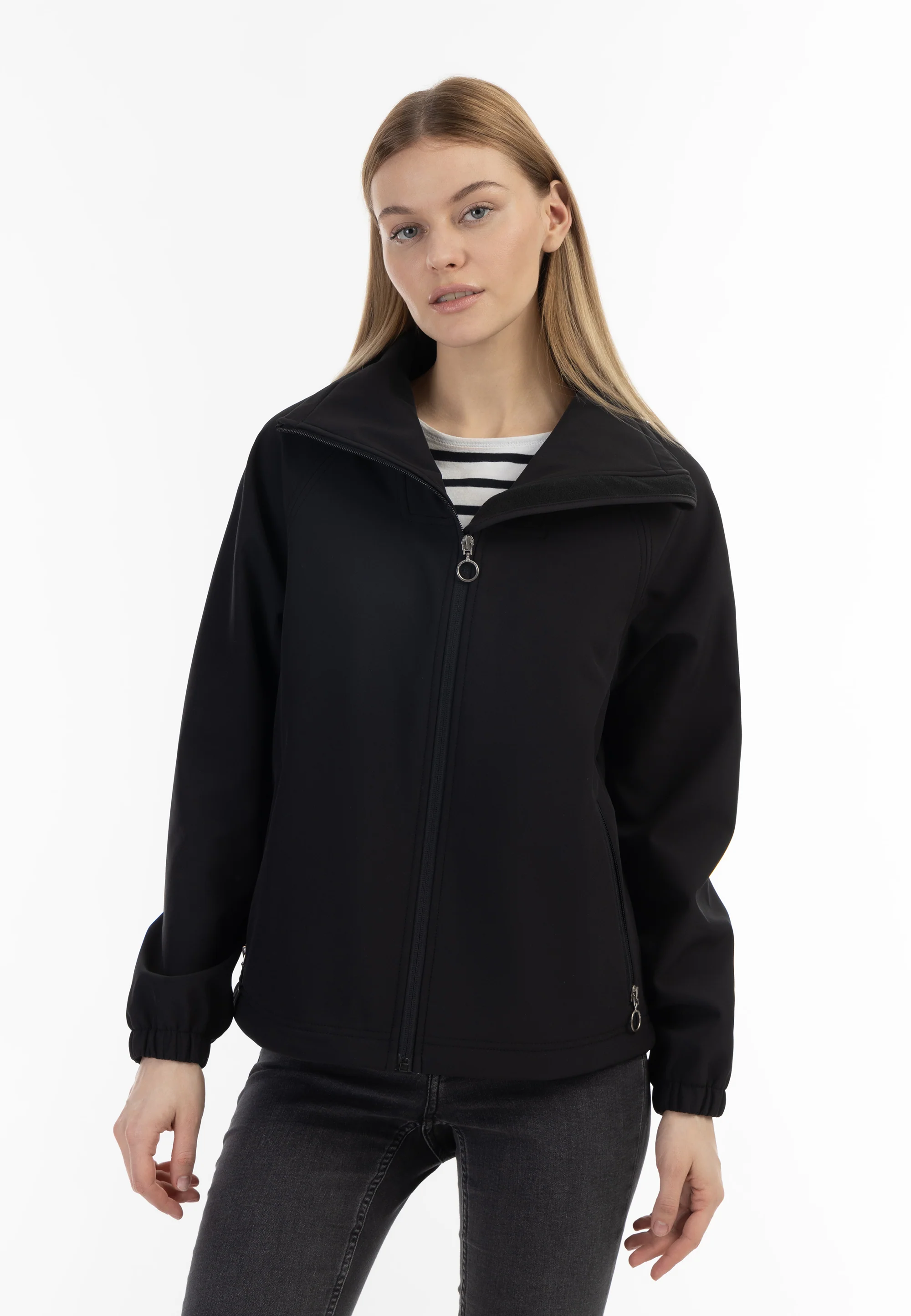 DreiMaster Maritim Women's Softshell Jacket Recycled Material - Image 3
