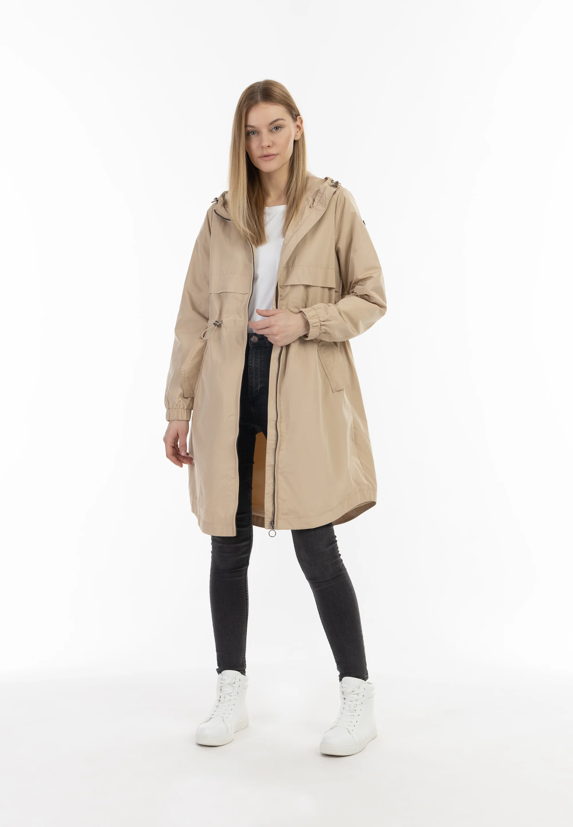 DreiMaster Maritim Women's Transitional Parka Recycled Material