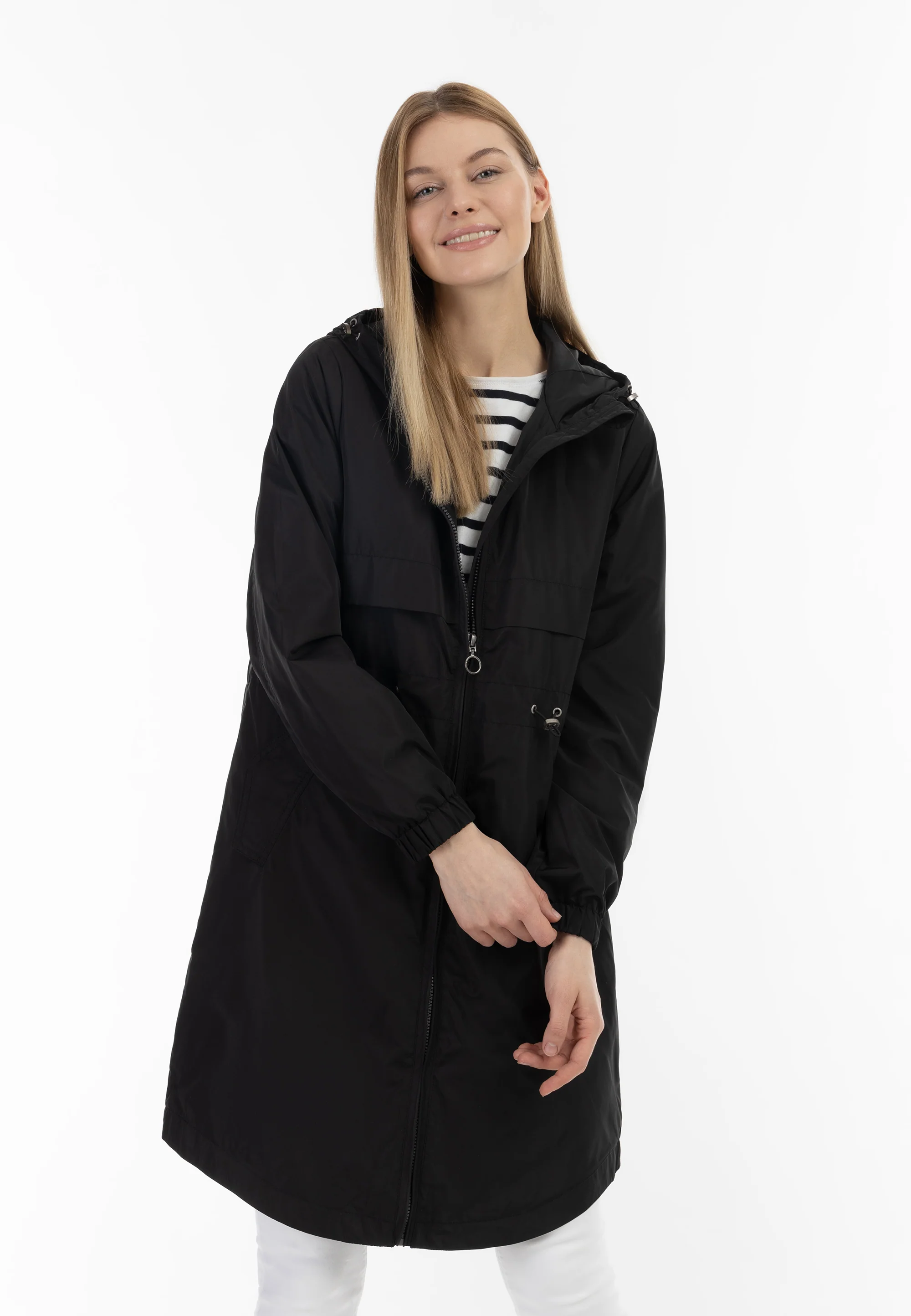 DreiMaster Maritim Women's Transitional Parka Recycled Material - Image 9